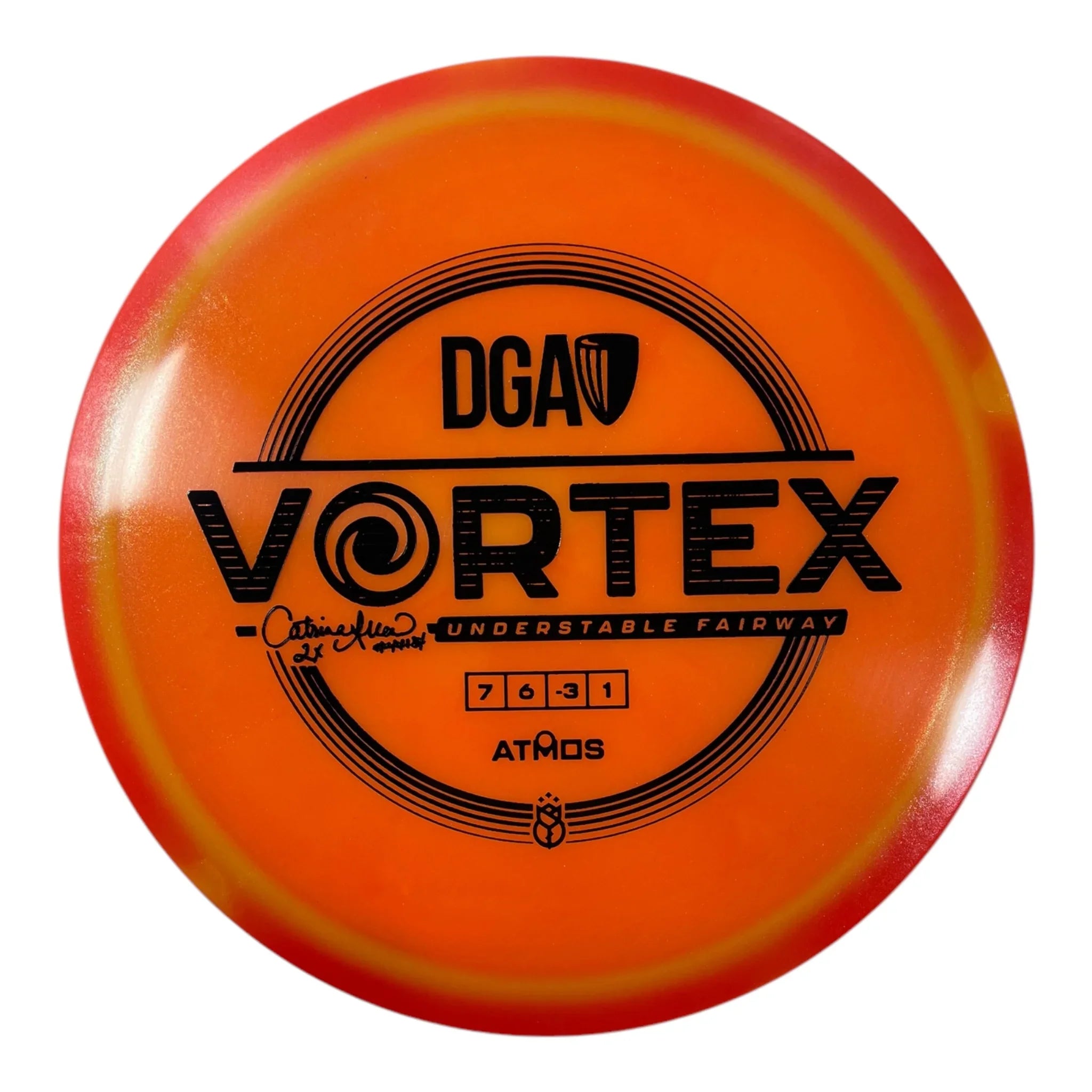 Disc Golf Association Vortex | Atmos | Orange/Black 174g (Catrina Allen) Disc Golf