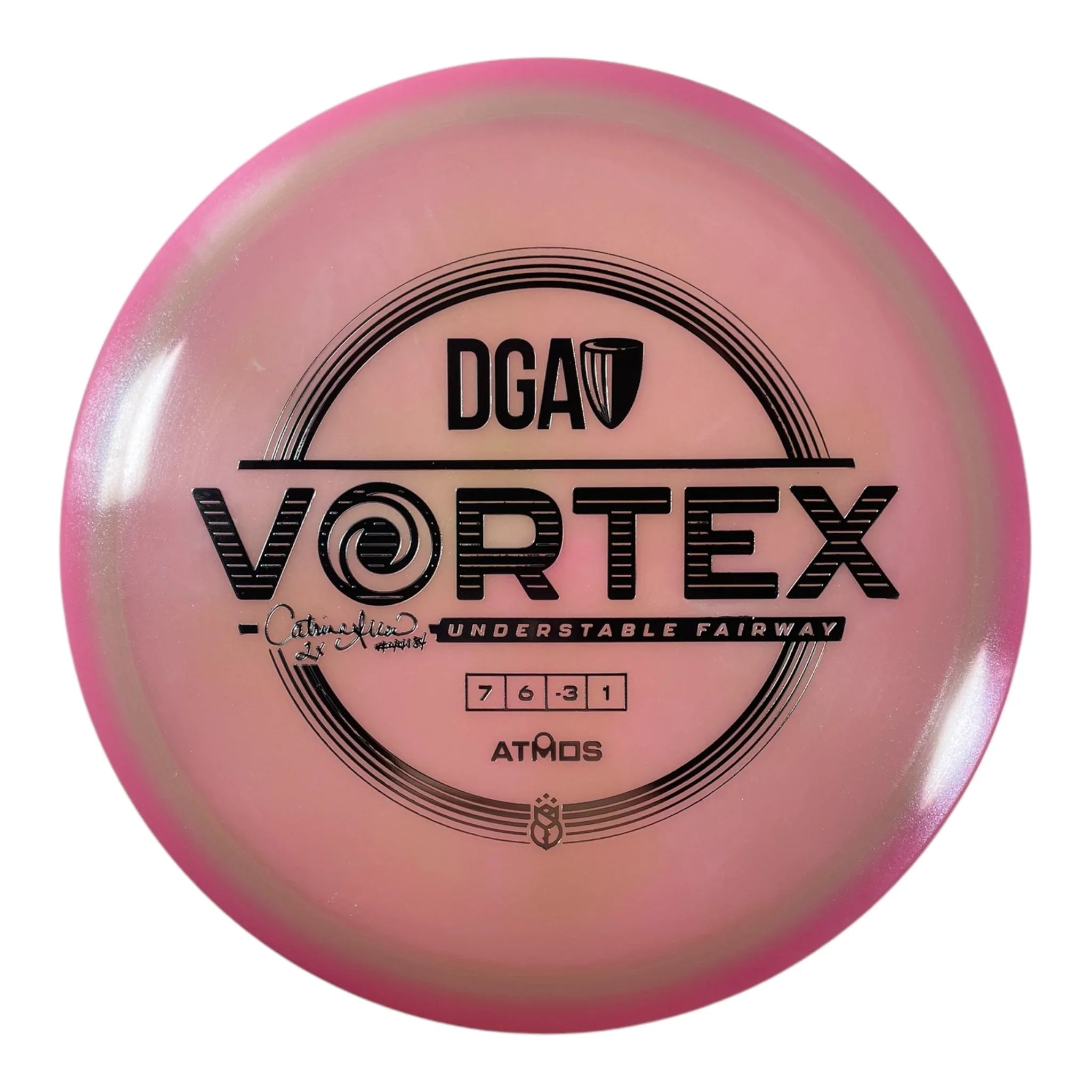 Disc Golf Association Vortex | Atmos | Pink/Silver 172g (Catrina Allen) Disc Golf