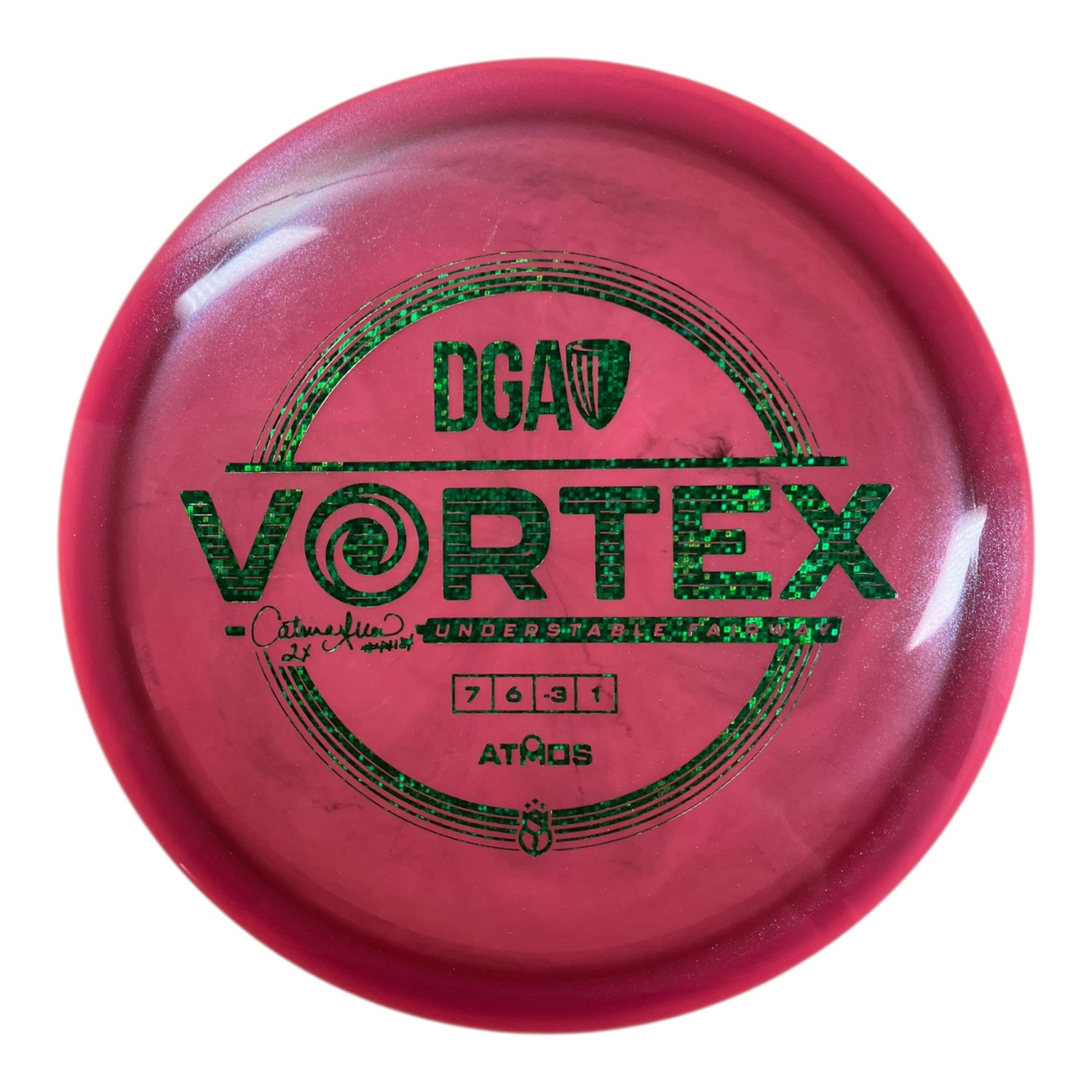 Disc Golf Association Vortex | Atmos | Purple/Green 174g (Catrina Allen) Disc Golf