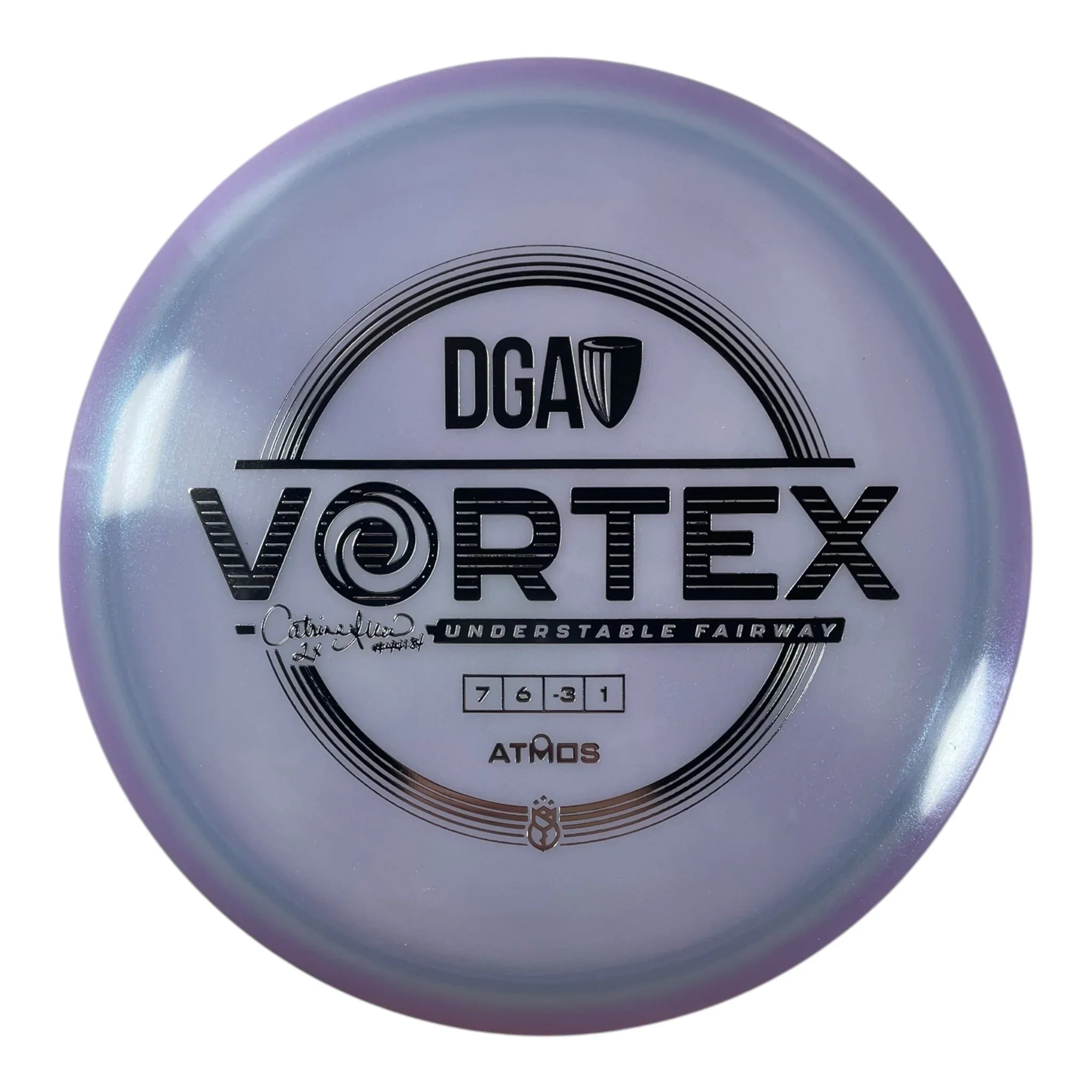 Disc Golf Association Vortex | Atmos | Purple/Silver 172g (Catrina Allen) Disc Golf