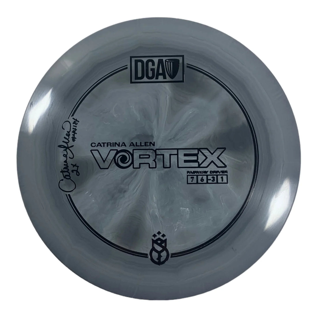 Disc Golf Association Vortex | PL | Grey/Black 169g (Catrina Allen) Disc Golf