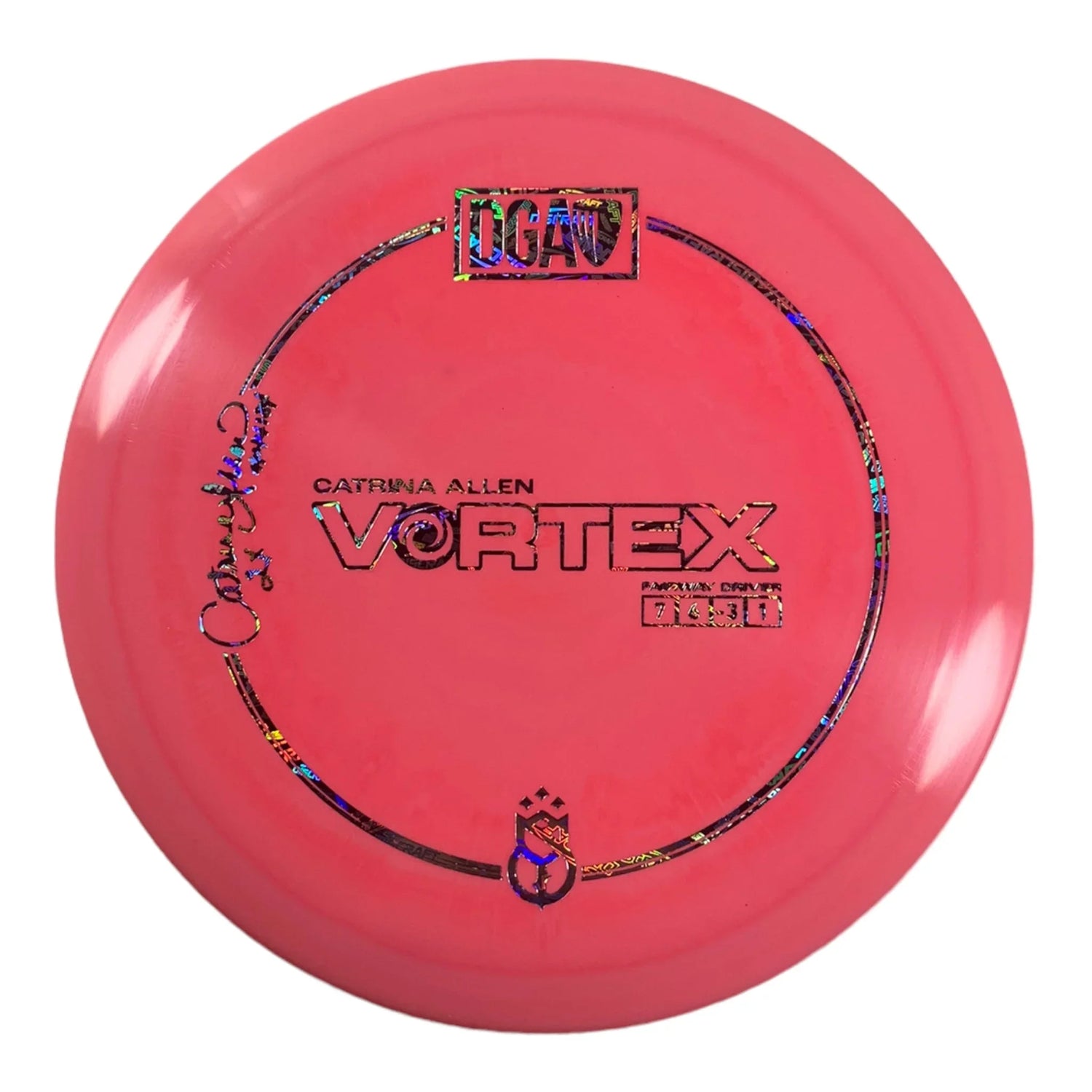 Disc Golf Association Vortex | PL | Pink/Holo 174g (Catrina Allen) Disc Golf