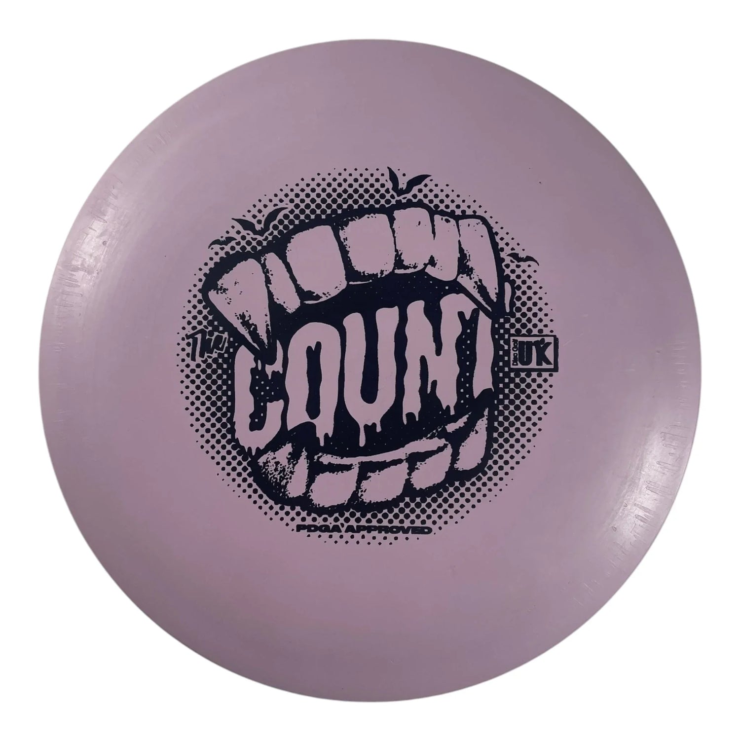 Disc Golf UK The Count | Noble | Purple/Black 171g Disc Golf