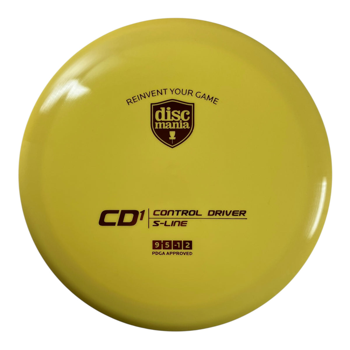 Discmania CD1 | S-Line | Yellow/Bronze 176g Disc Golf