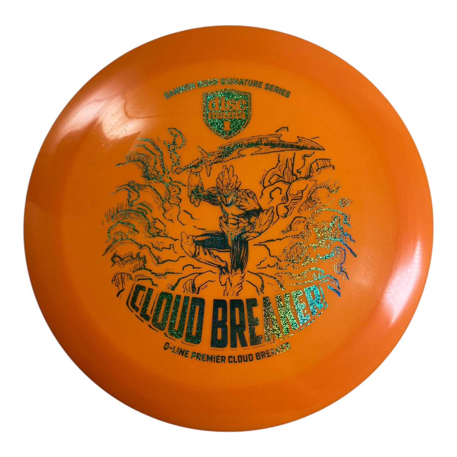 Discmania Cloud Breaker | Premier Q-Line | Orange/Glitter 173g (Gannon Buhr) Disc Golf