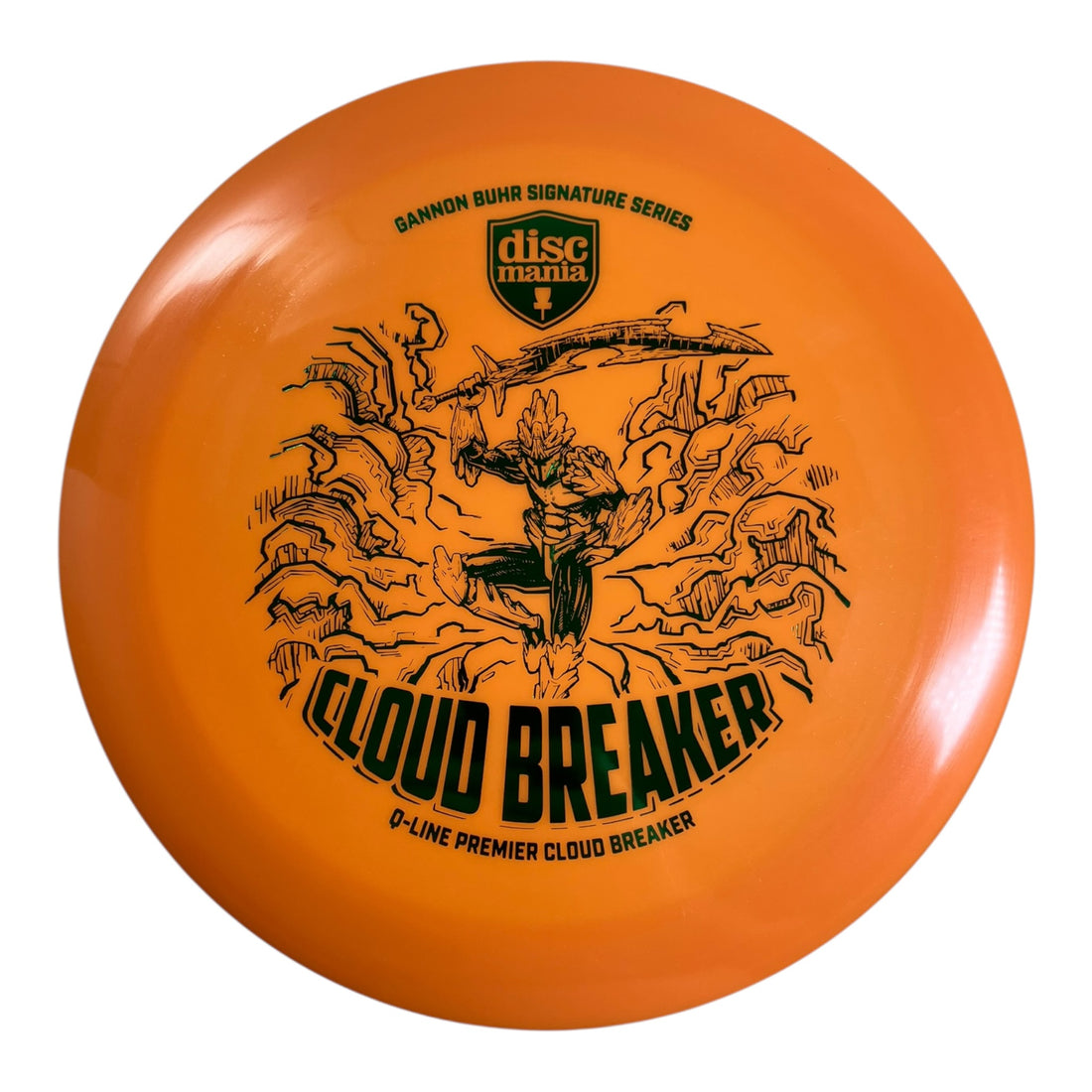 Discmania Cloud Breaker | Premier Q-Line | Orange/Green 173-175g (Gannon Buhr) Disc Golf
