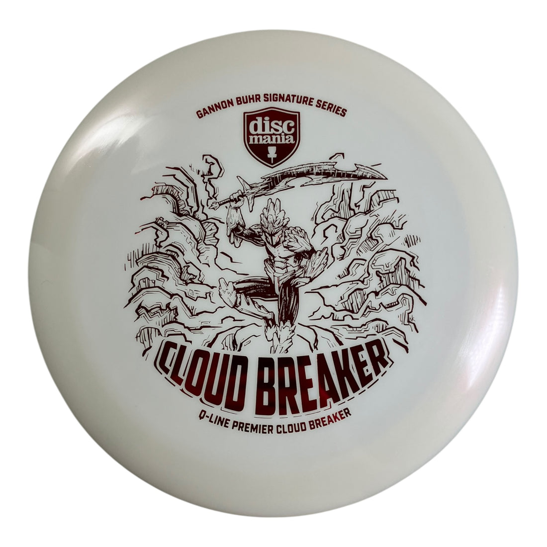Discmania Cloud Breaker | Premier Q-Line | White/Red 175g (Gannon Buhr) Disc Golf