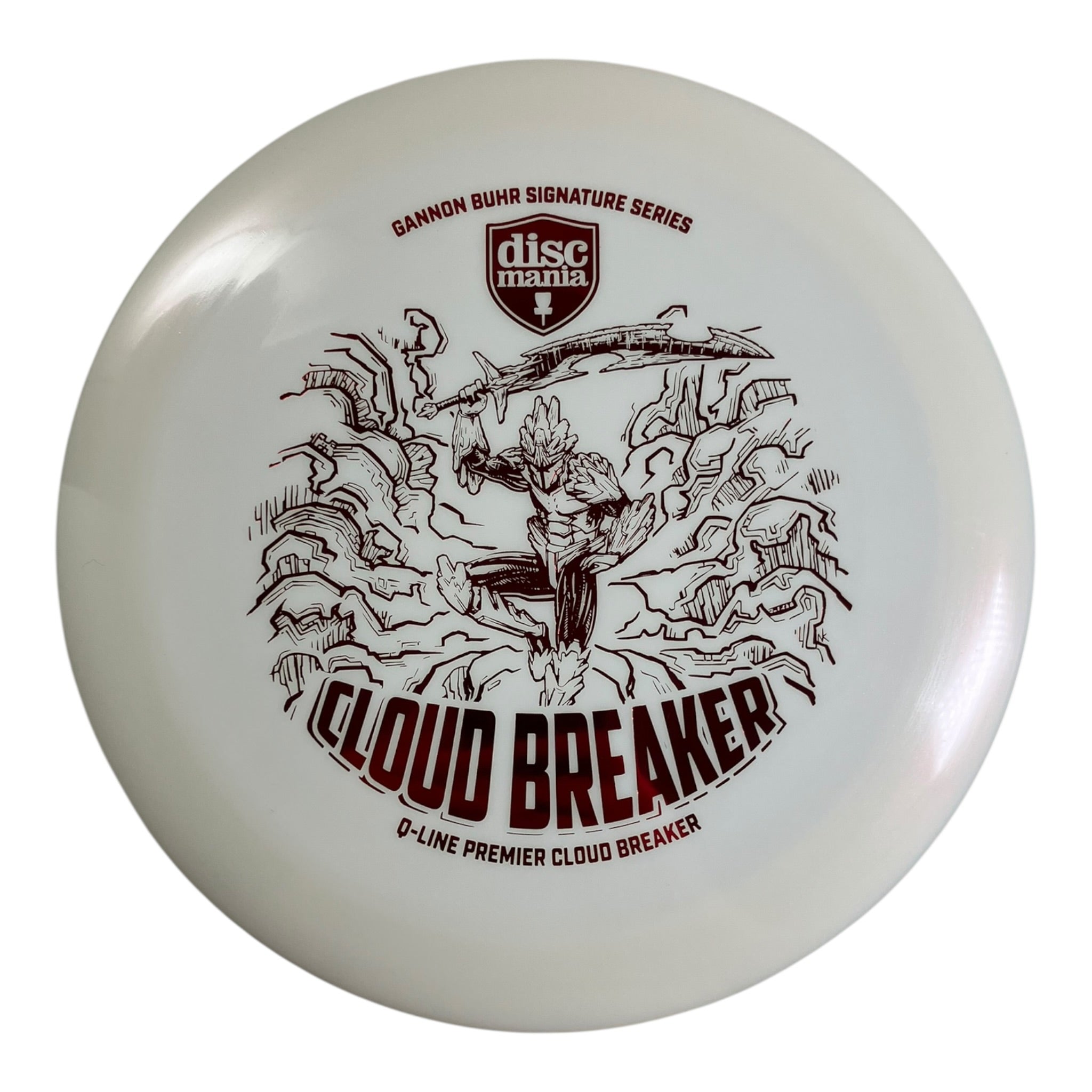 Discmania Cloud Breaker | Premier Q-Line | White/Red 175g (Gannon Buhr) Disc Golf