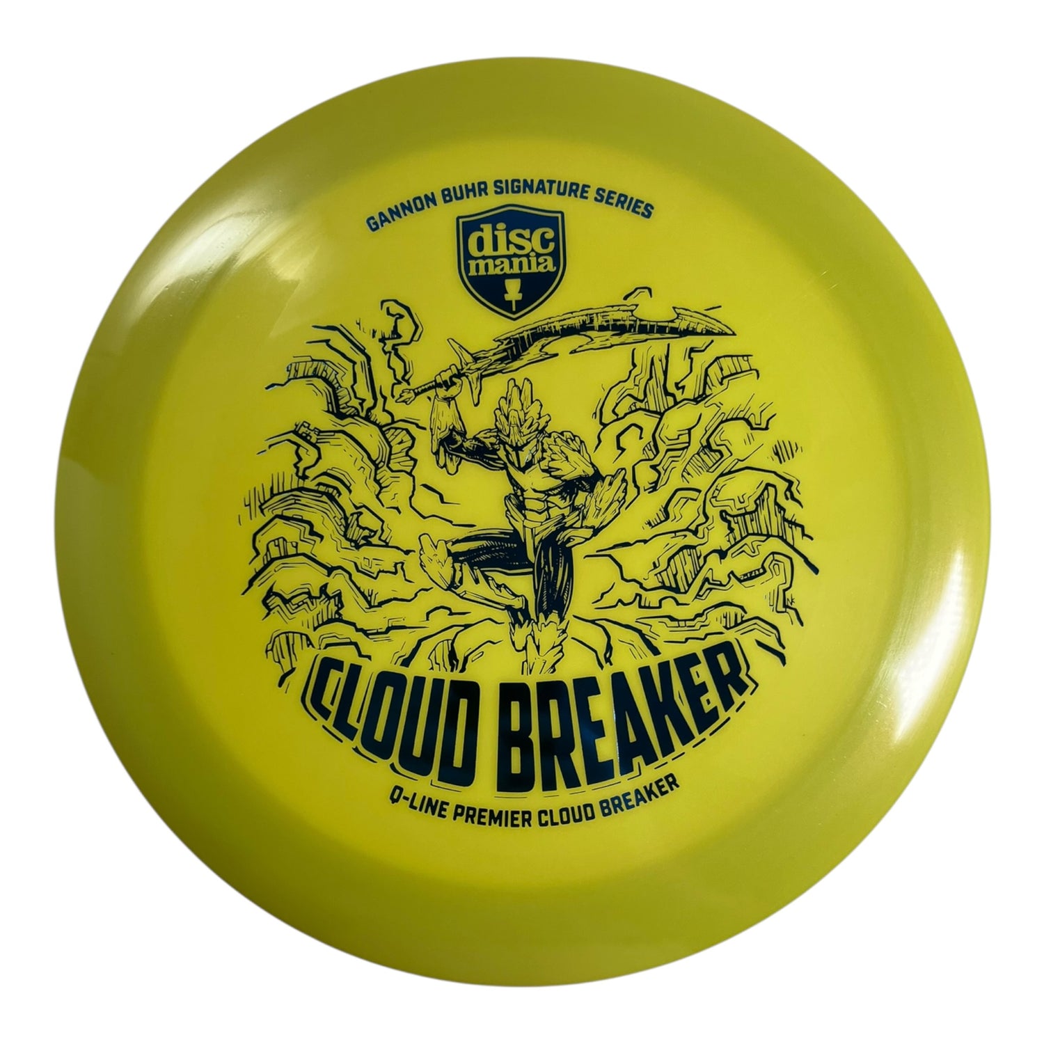 Discmania Cloud Breaker | Premier Q-Line | Yellow/Blue 169-174g (Gannon Buhr) Disc Golf