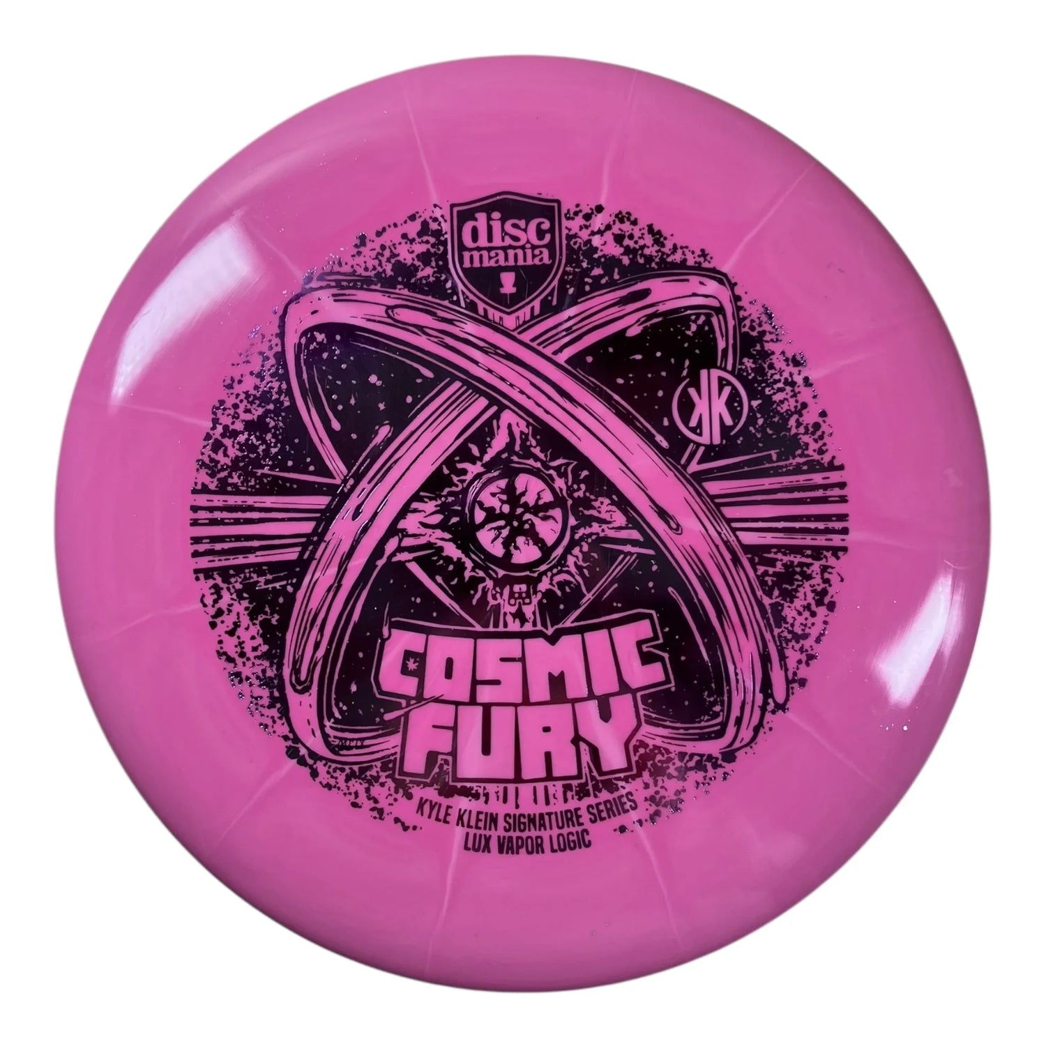 Discmania Cosmic Fury - Logic | Lux Vapor | Pink/Purple 174g (Kyle Klein) Disc Golf