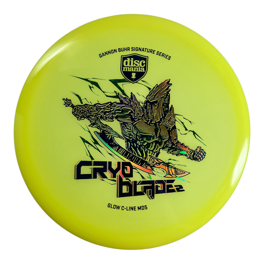 Discmania Cryo Blade - MD5 | Glow C-Line | Yellow/Blue/Gold 174-176g (Gannon Buhr) Disc Golf