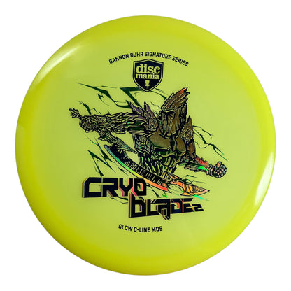 Discmania Cryo Blade - MD5 | Glow C-Line | Yellow/Blue/Gold 174-176g (Gannon Buhr) Disc Golf