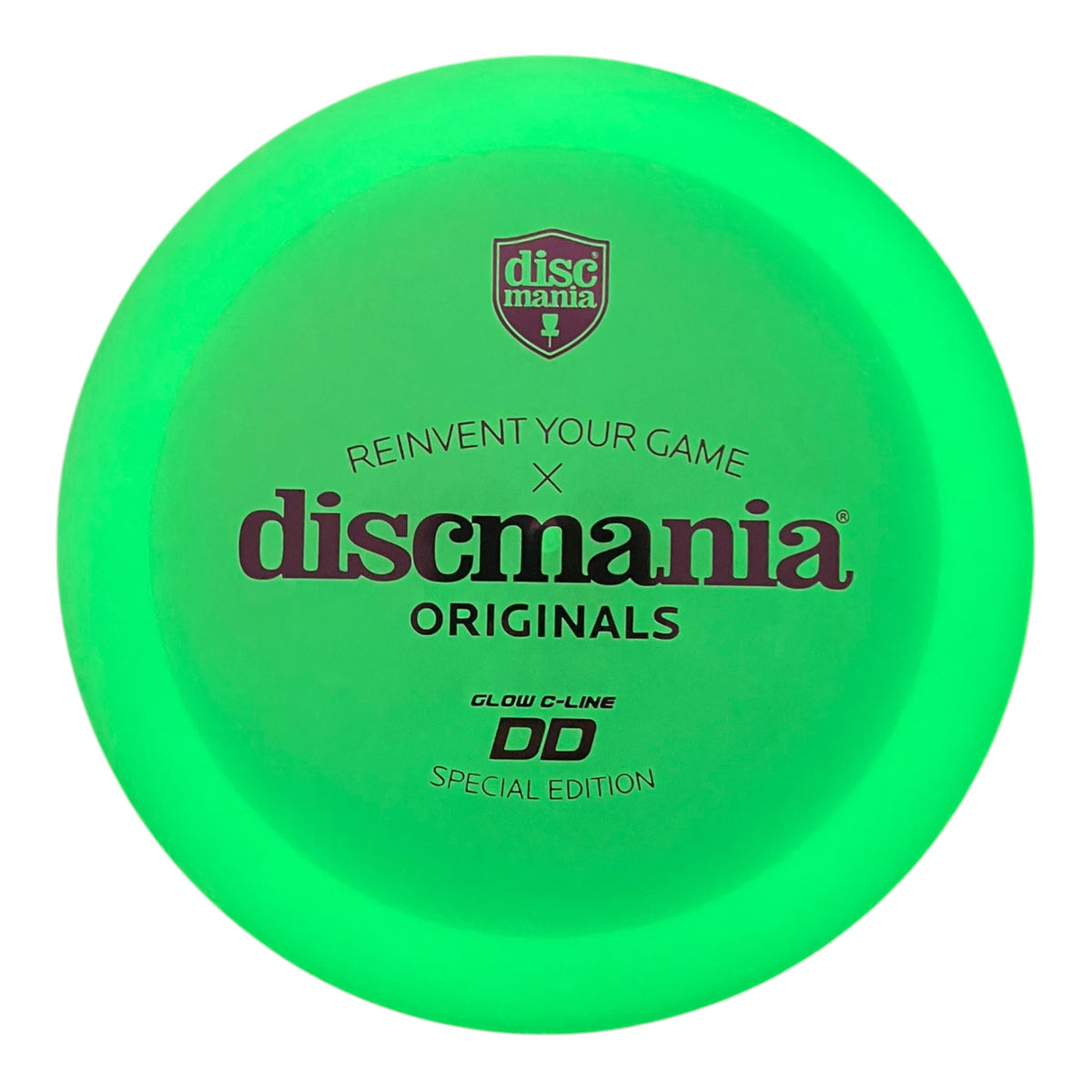 Discmania DD | Glow C-Line | White/Pink 173-174g Disc Golf