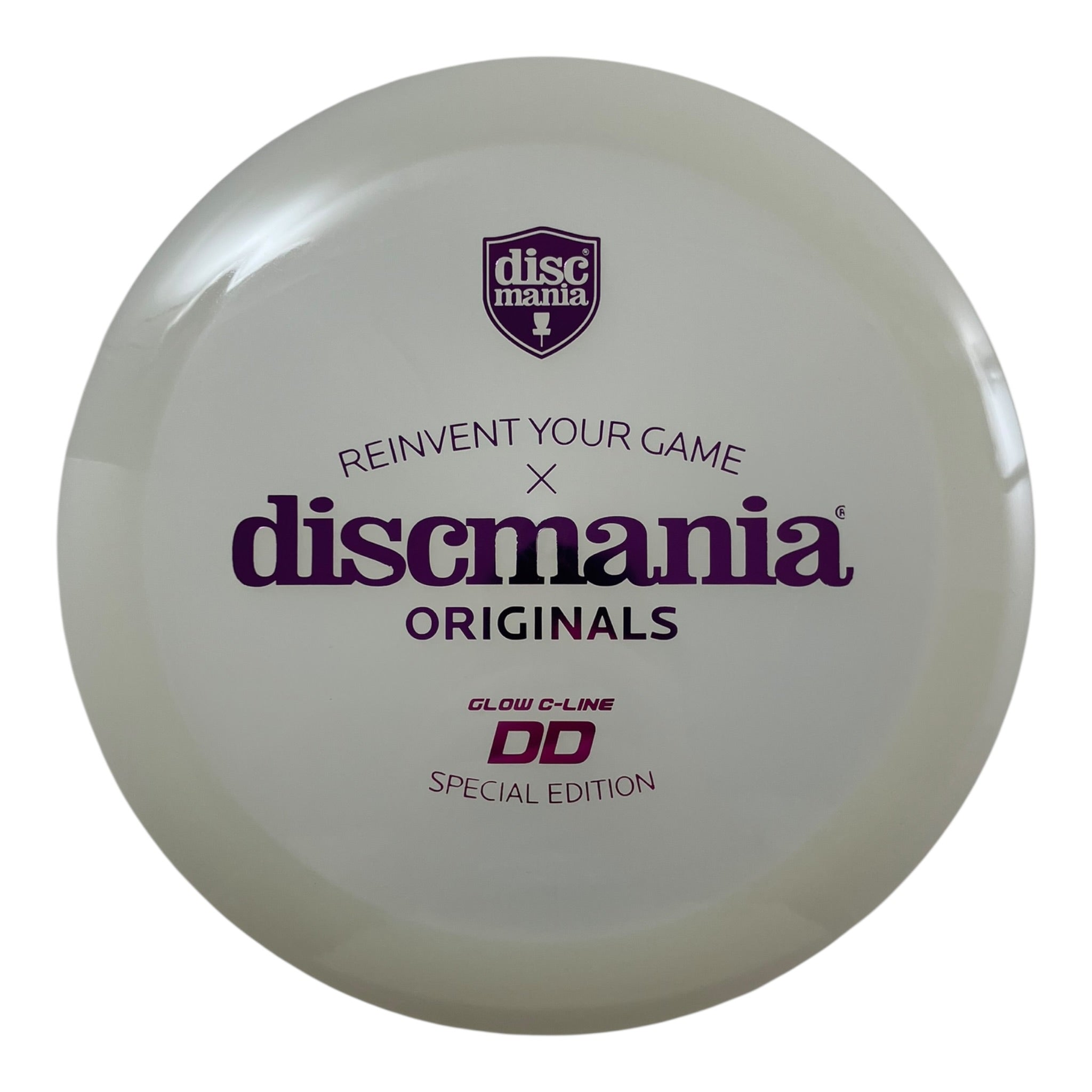 Discmania DD | Glow C-Line | White/Pink 173g Disc Golf