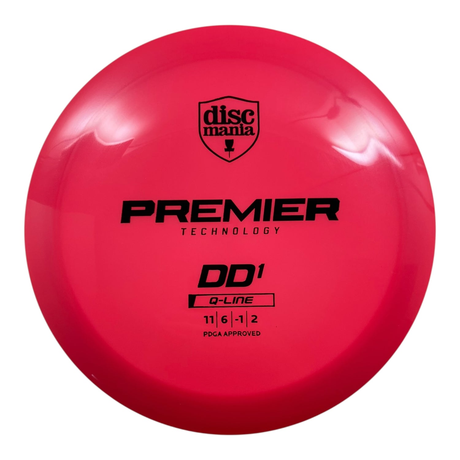 Discmania DD1 | Q-Line Premier | Pink/Black 173g Disc Golf