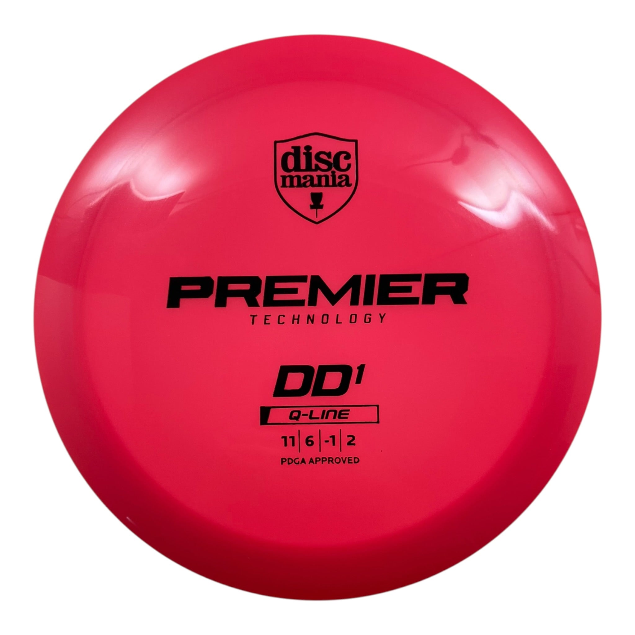 Discmania DD1 | Q-Line Premier | Pink/Black 173g Disc Golf