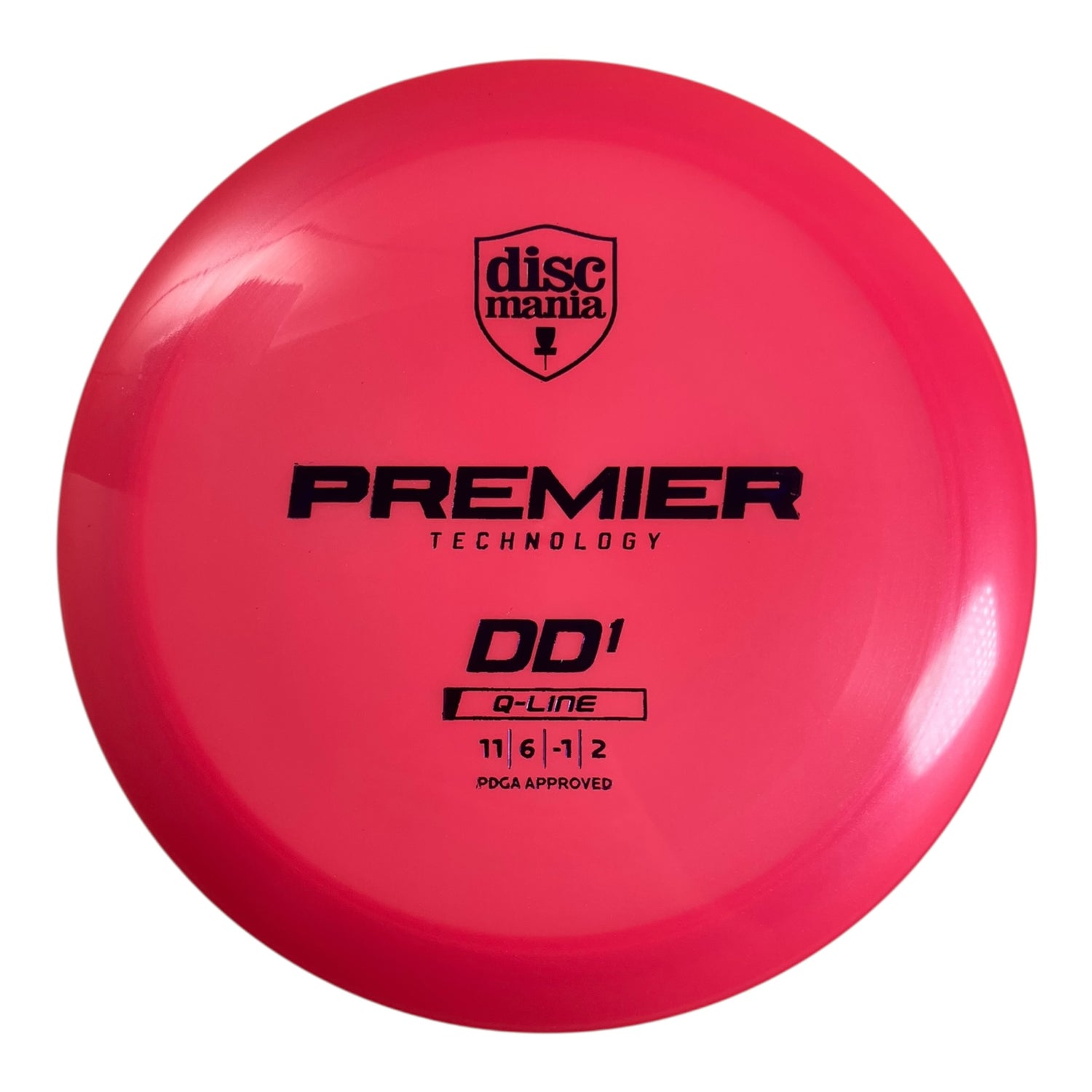 Discmania DD1 | Q-Line Premier | Pink/Teal 164-173g Disc Golf