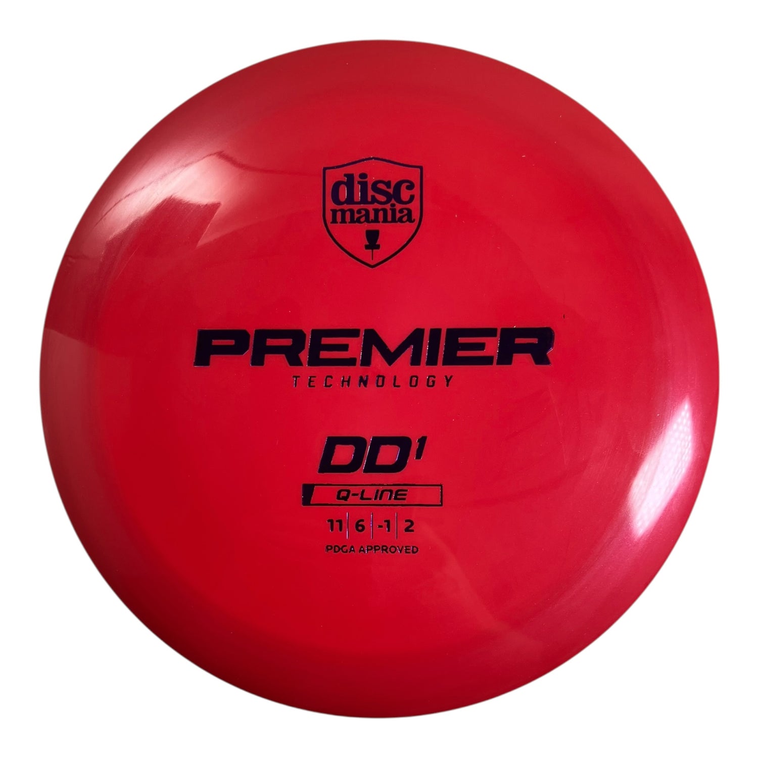 Discmania DD1 | Q-Line Premier | Red/Purple 166-174g Disc Golf