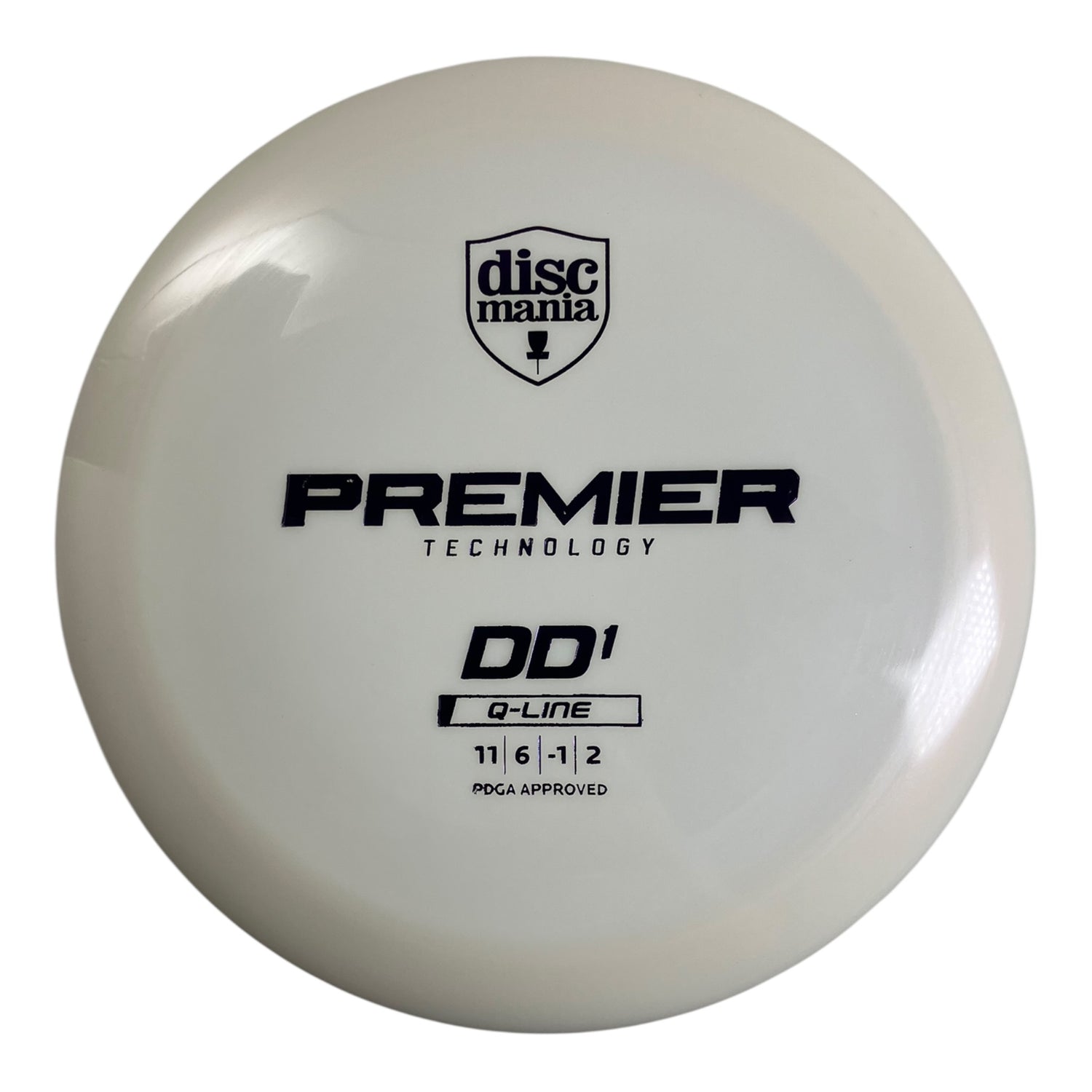 Discmania DD1 | Q-Line Premier | White/Purple 174g Disc Golf