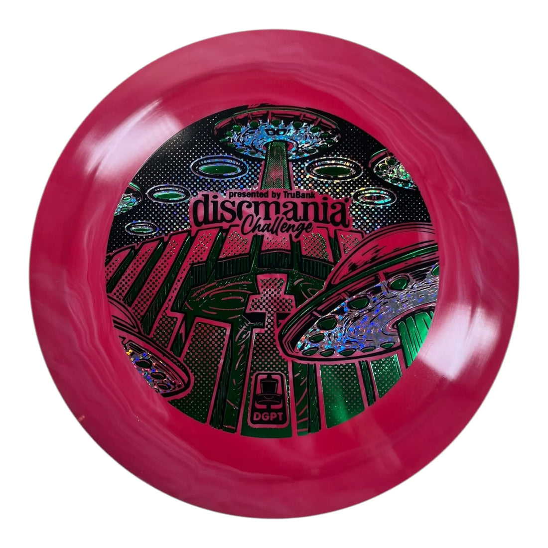 Discmania DD1 | Swirl S-Line | Red/Green 175-176g (Discmania Challenge Fundraiser) Disc Golf