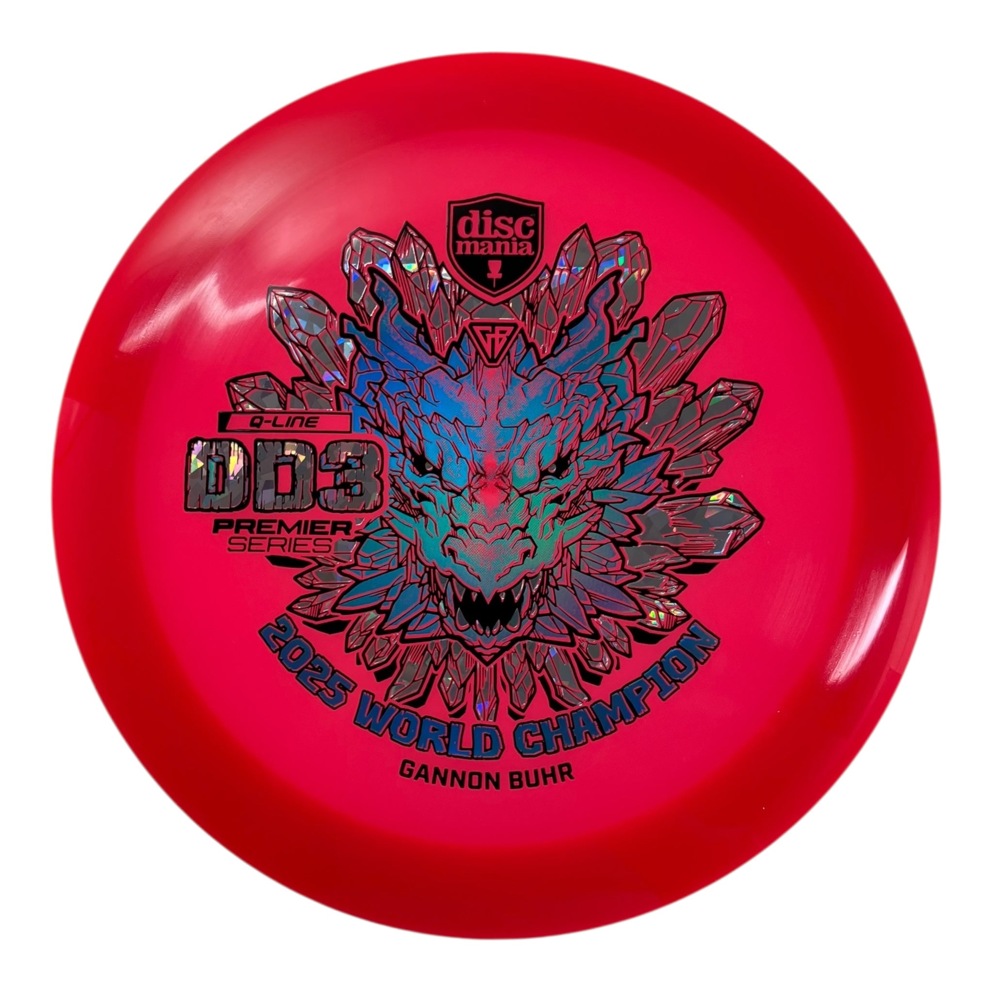 Discmania DD3 | Q-Line | Red/Blue 173g (Gannon Buhr 2025 World Champ) Disc Golf