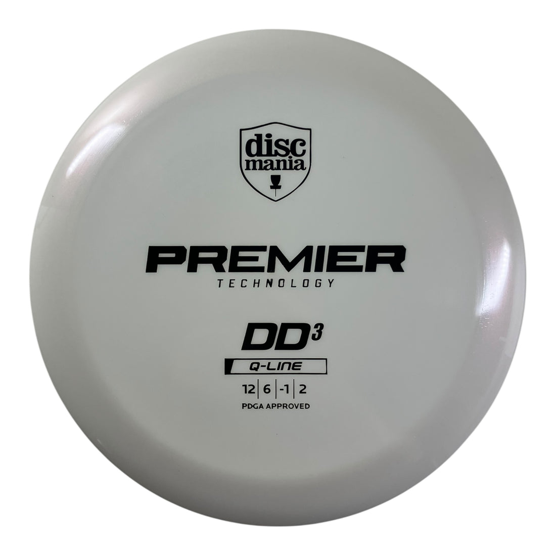 Discmania DD3 | Q-Line | White/Black 175g Disc Golf