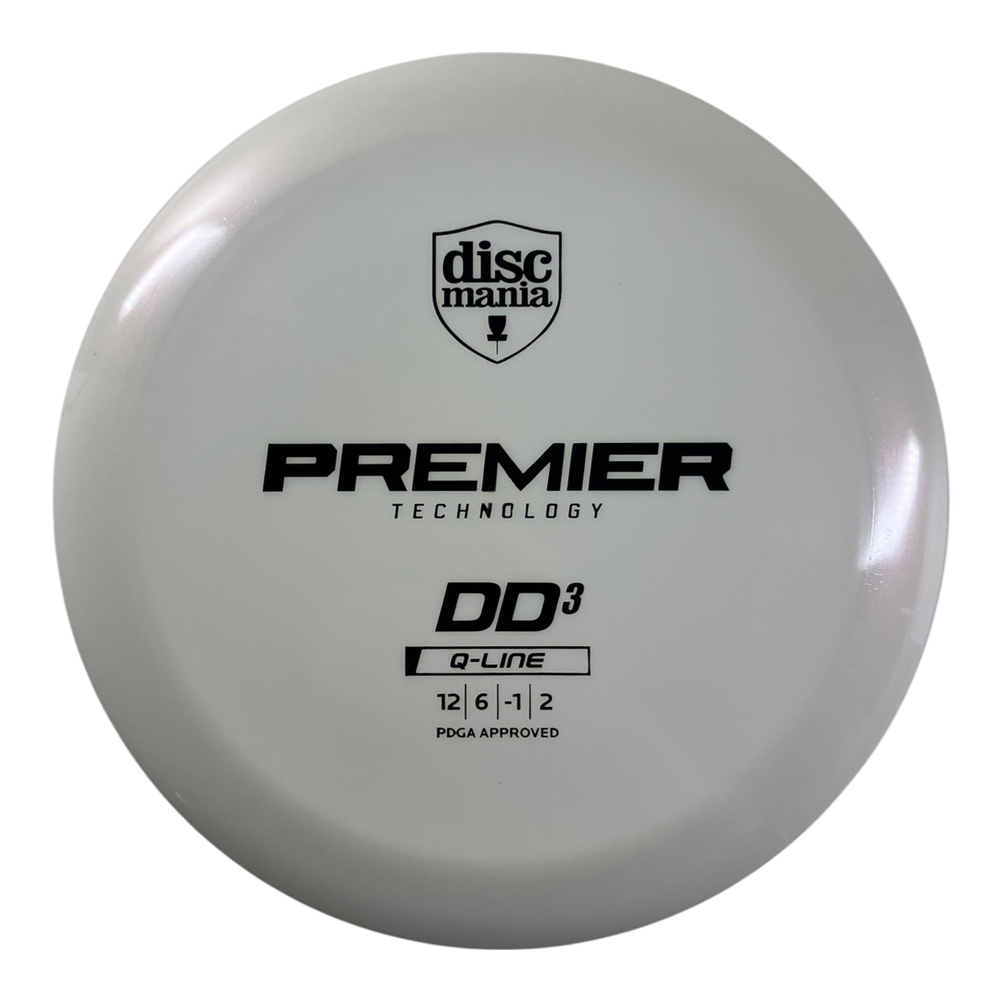 Discmania DD3 | Q-Line | White/Black 175g Disc Golf