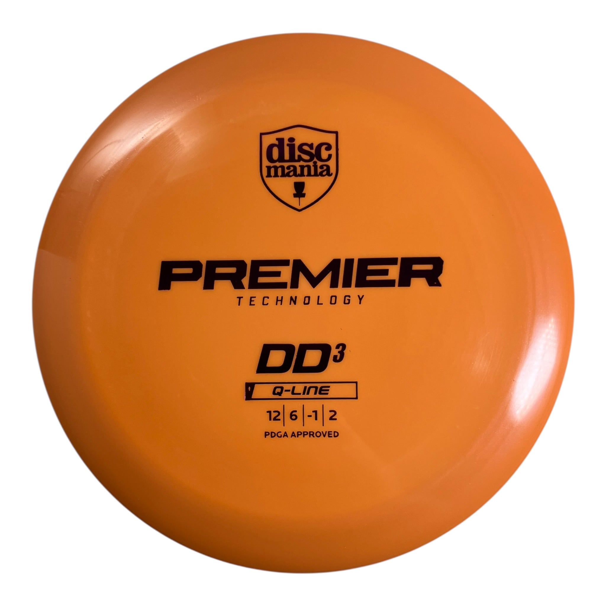 Discmania DD3 | Q-Line Premier | Orange/Purple 173-175g Disc Golf