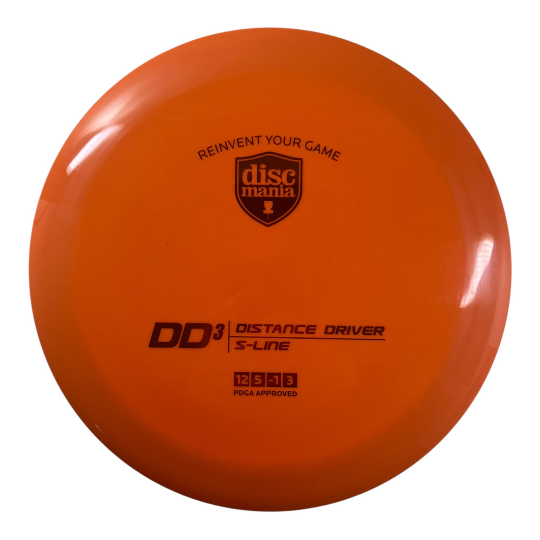 Discmania DD3 | S-Line | Orange/Silver 173g Disc Golf