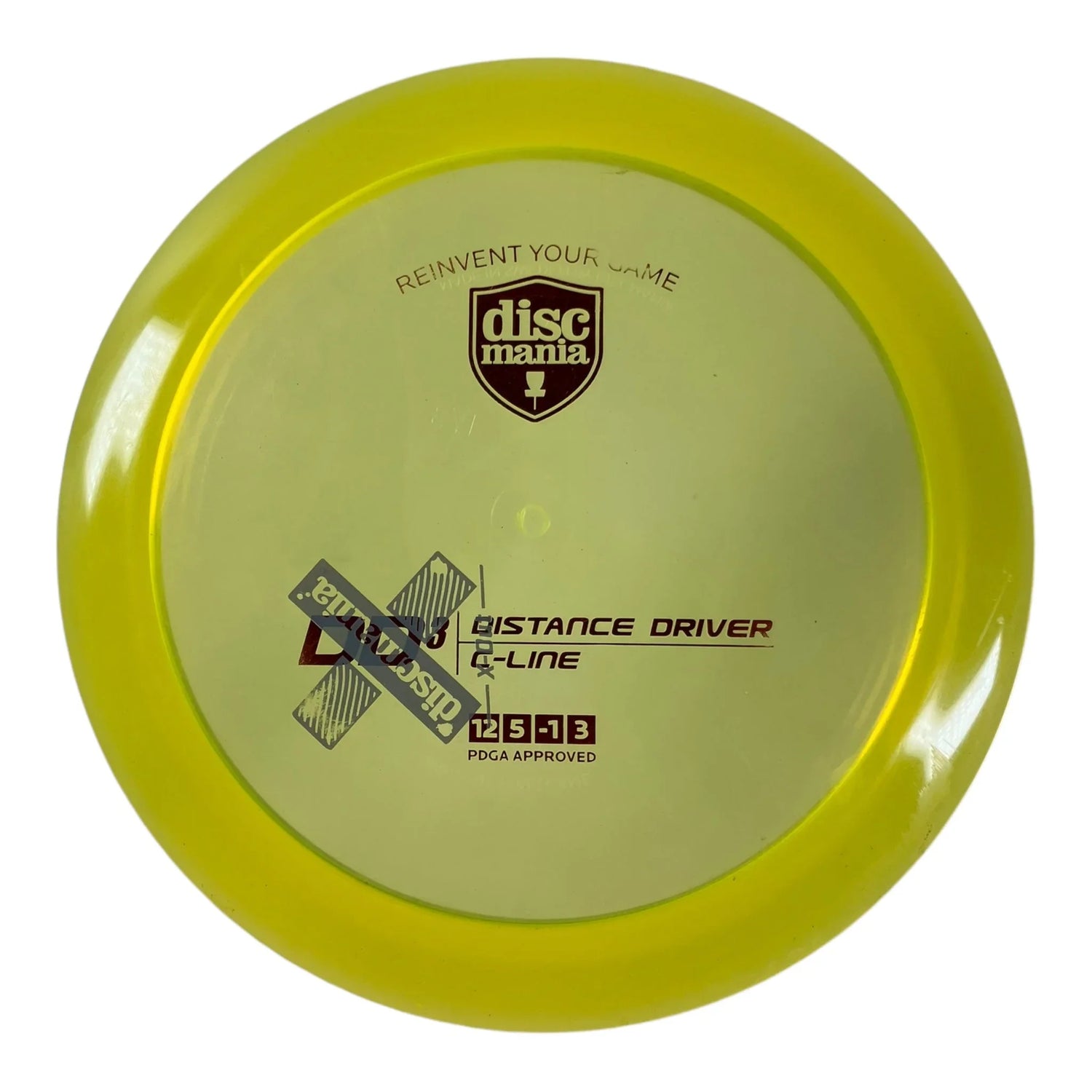 Discmania DD3 | C - Line | Yellow/Red 173g (X - Out) (Used Good) Disc Golf