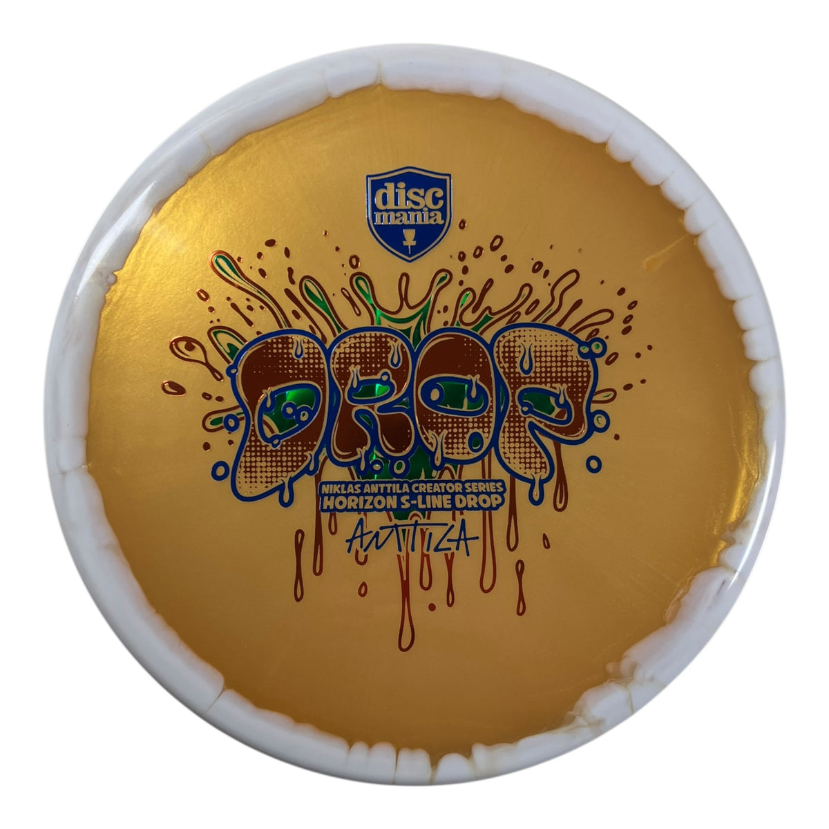 Discmania Drop | Horizon S-Line | Gold/Green 174g (Niklas Anttila) Disc Golf