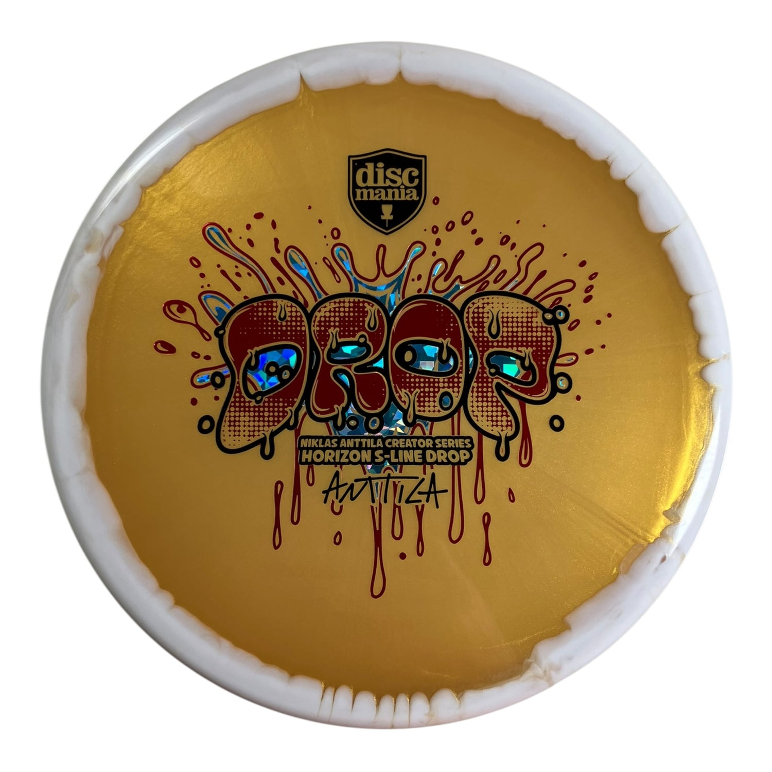 Discmania Drop | Horizon S-Line | Gold/Red 176g (Niklas Anttila) Disc Golf