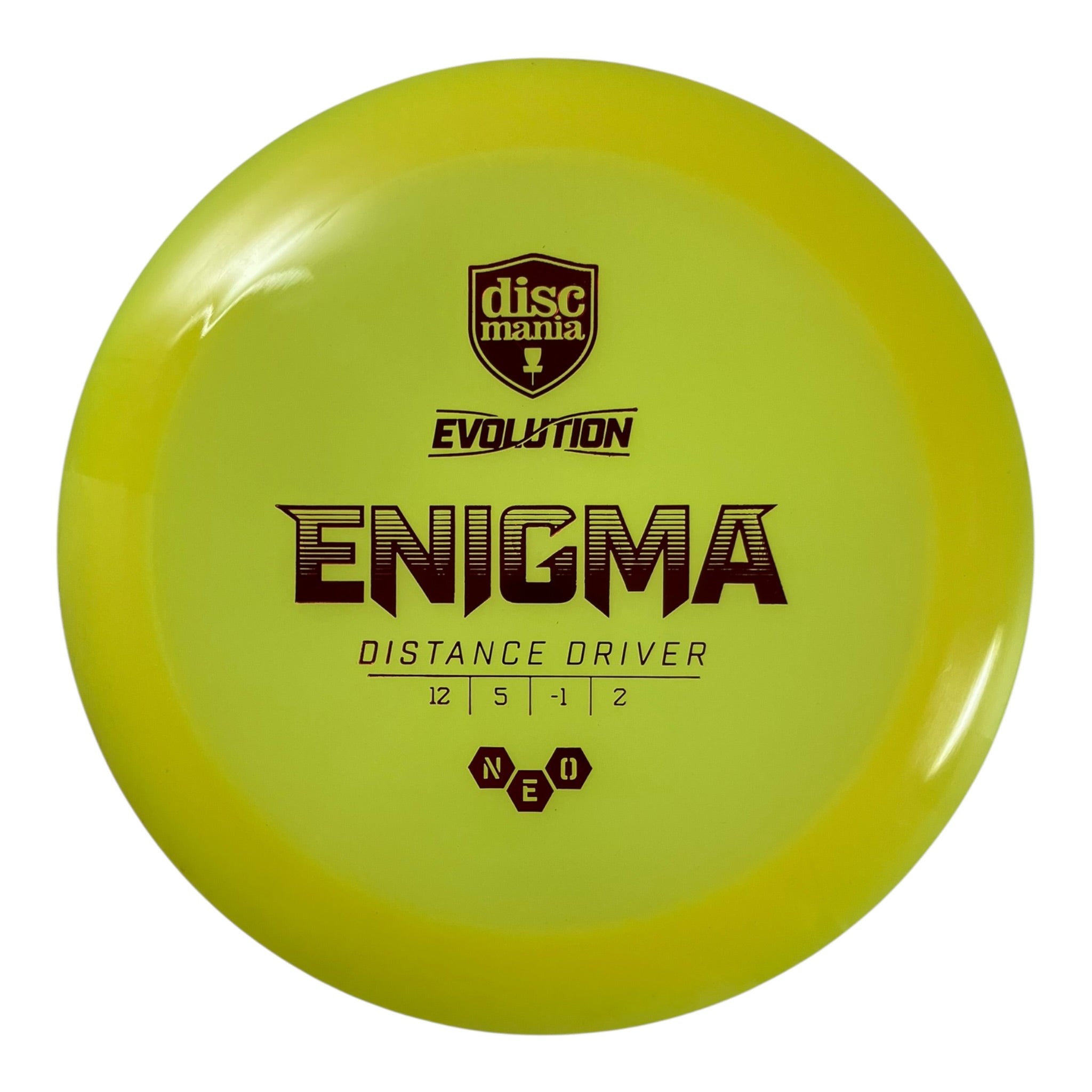 Discmania Enigma - Used Like New | Neo | Yellow/Red 175g Disc Golf