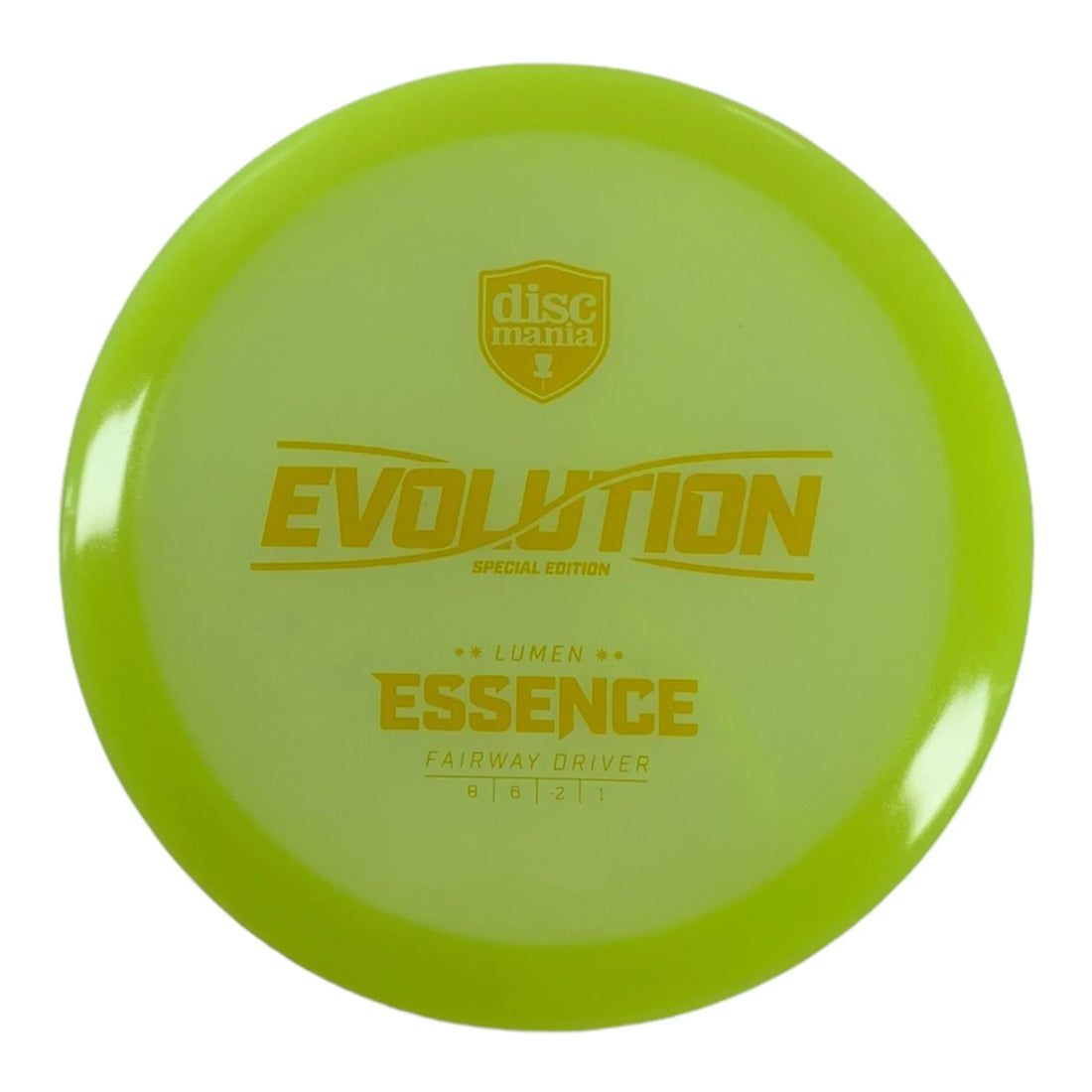 Discmania Essence | Lumen | Yellow/Yellow 171g Disc Golf