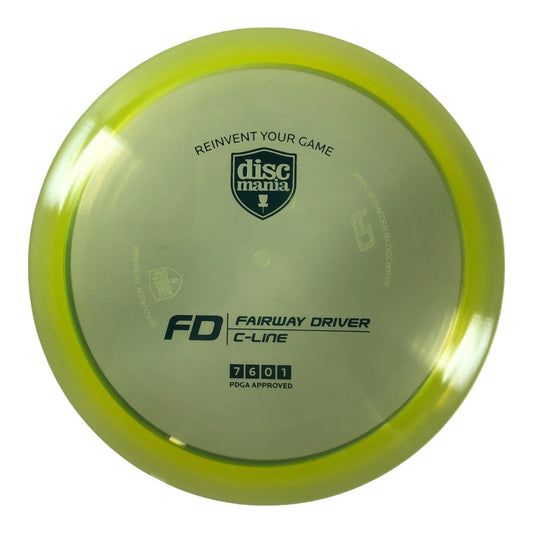 Discmania FD | C - Line | Yellow/Bronze 173g Disc Golf