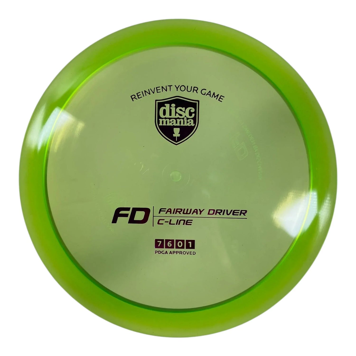 Discmania FD | C - Line | Green/Purple 175g Disc Golf