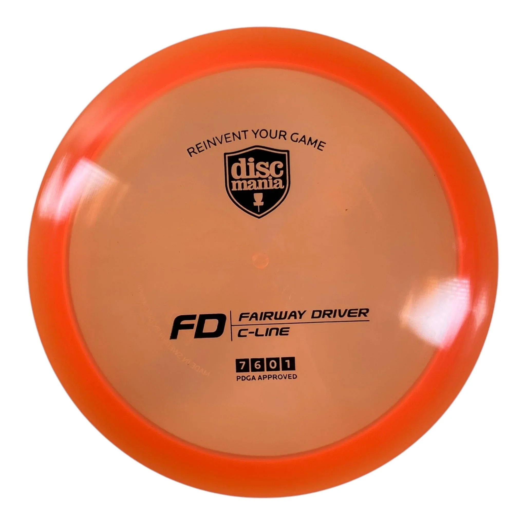 Discmania FD | C - Line | Orange/Black 176g Disc Golf