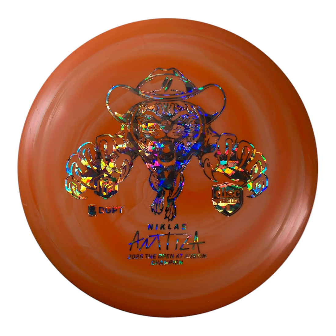 Discmania FD | Flex 2 Swirl D-Line | Orange/Holo 173g (Niklas Anttila) Disc Golf