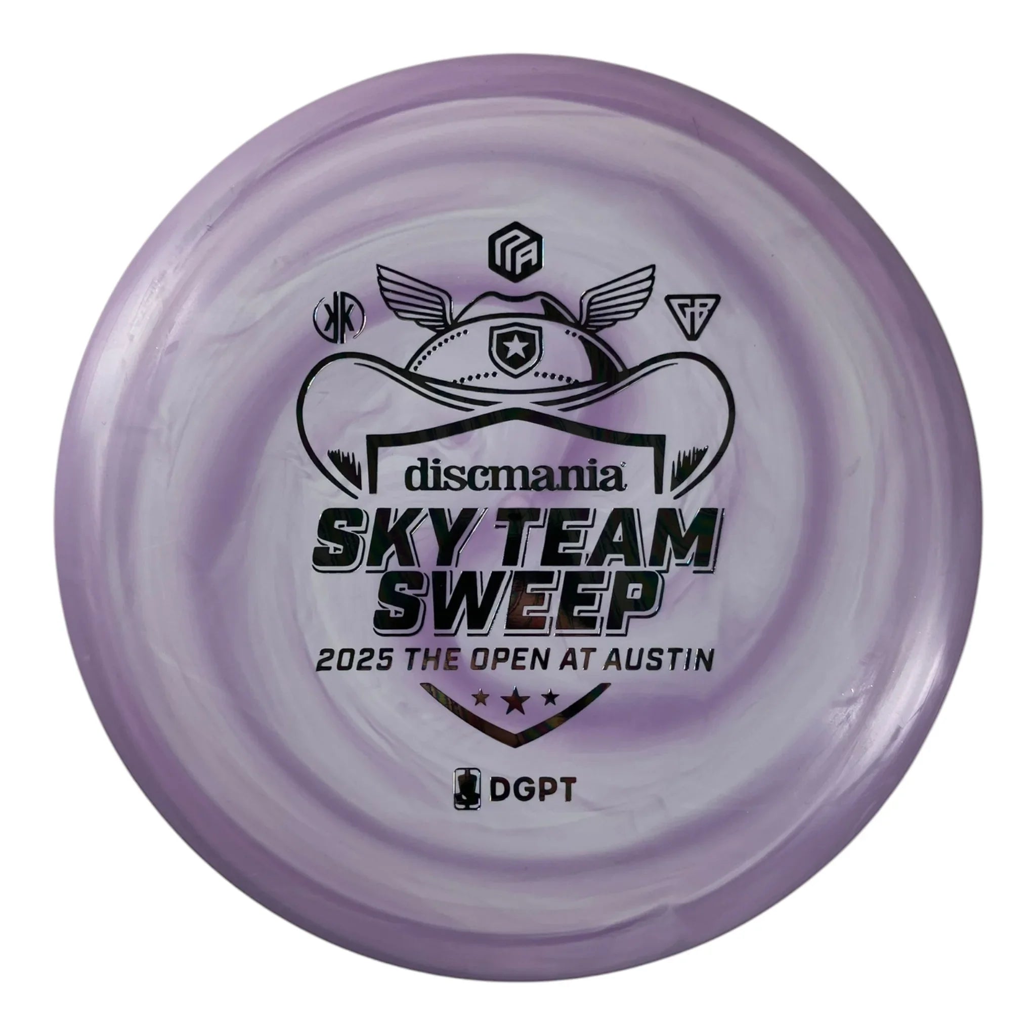 Discmania FD | Flex 2 Swirl D-Line | Purple/Oil Slick 174g (Sky Team Sweep) Disc Golf