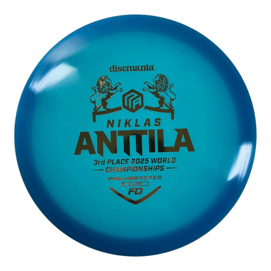 Discmania FD | Q-Line | Blue/Gold 174g (Niklas Anttila) Disc Golf