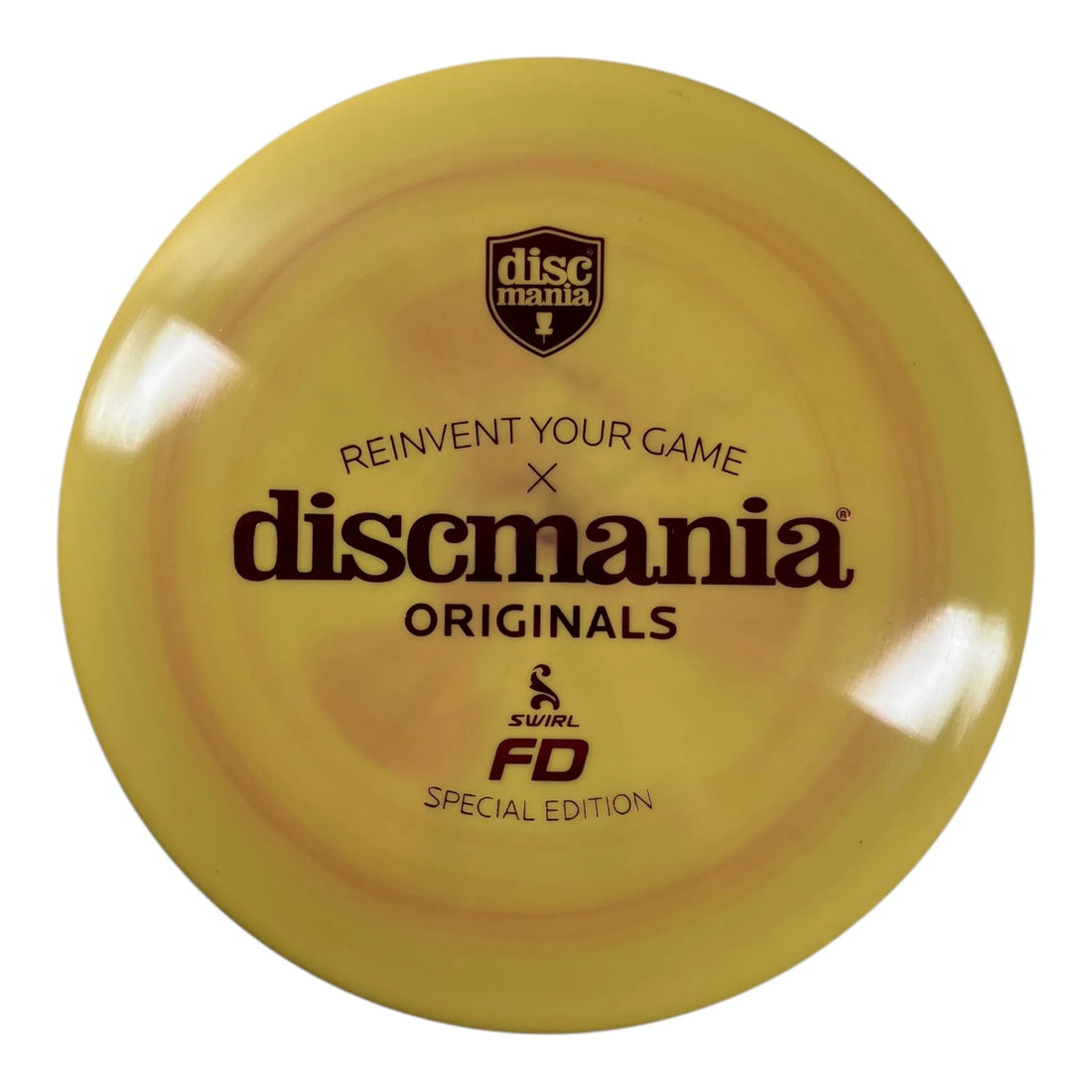 Discmania FD | Swirl S-Line | Yellow/Red 174g (Special Edition) Disc Golf