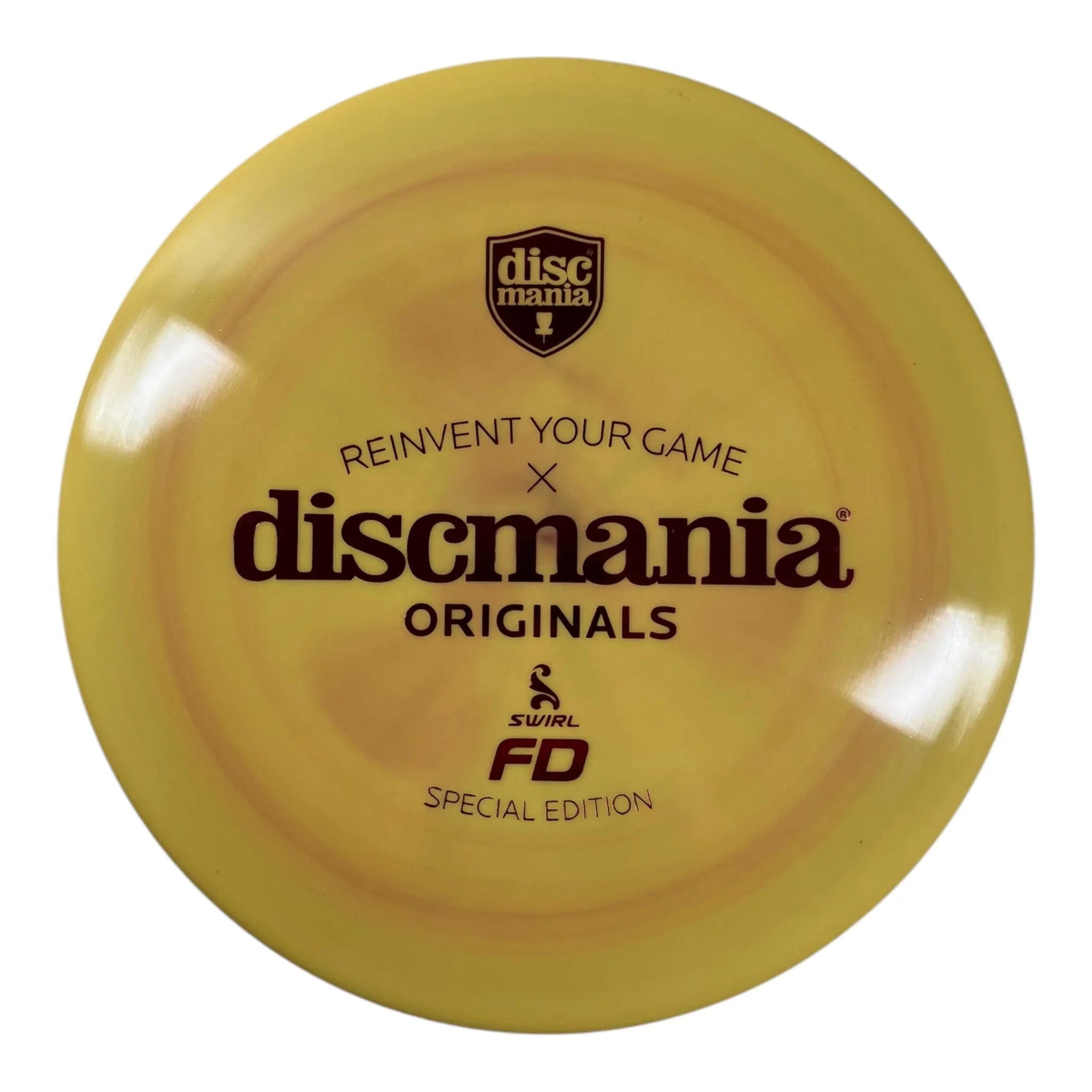 Discmania FD | Swirl S-Line | Yellow/Red 174g (Special Edition) Disc Golf