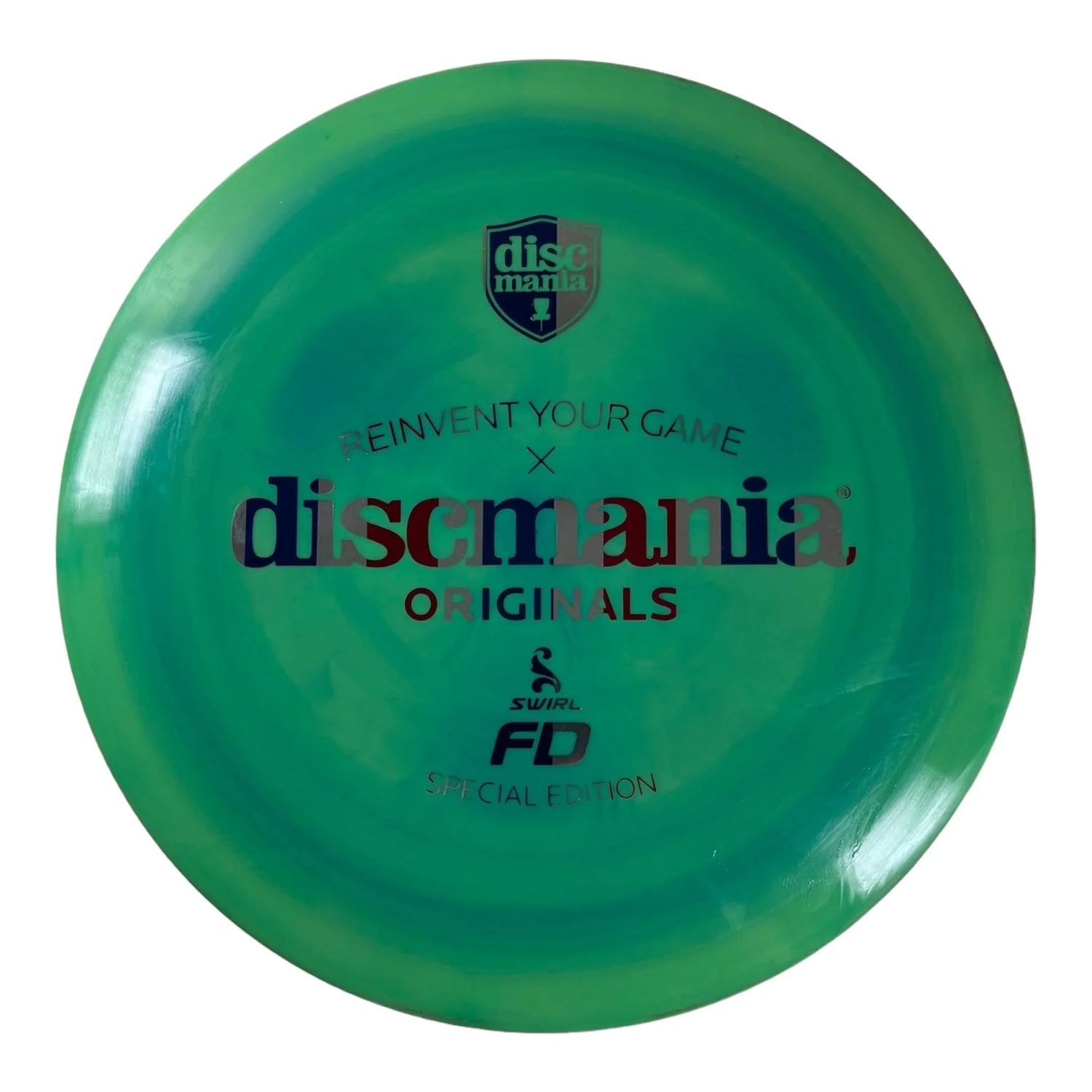 Discmania FD | Swirly S - Line | Green/USA 174g (Used Great) Disc Golf