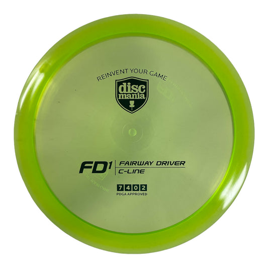 Discmania FD1 | C - Line | Yellow/Blue Disc Golf