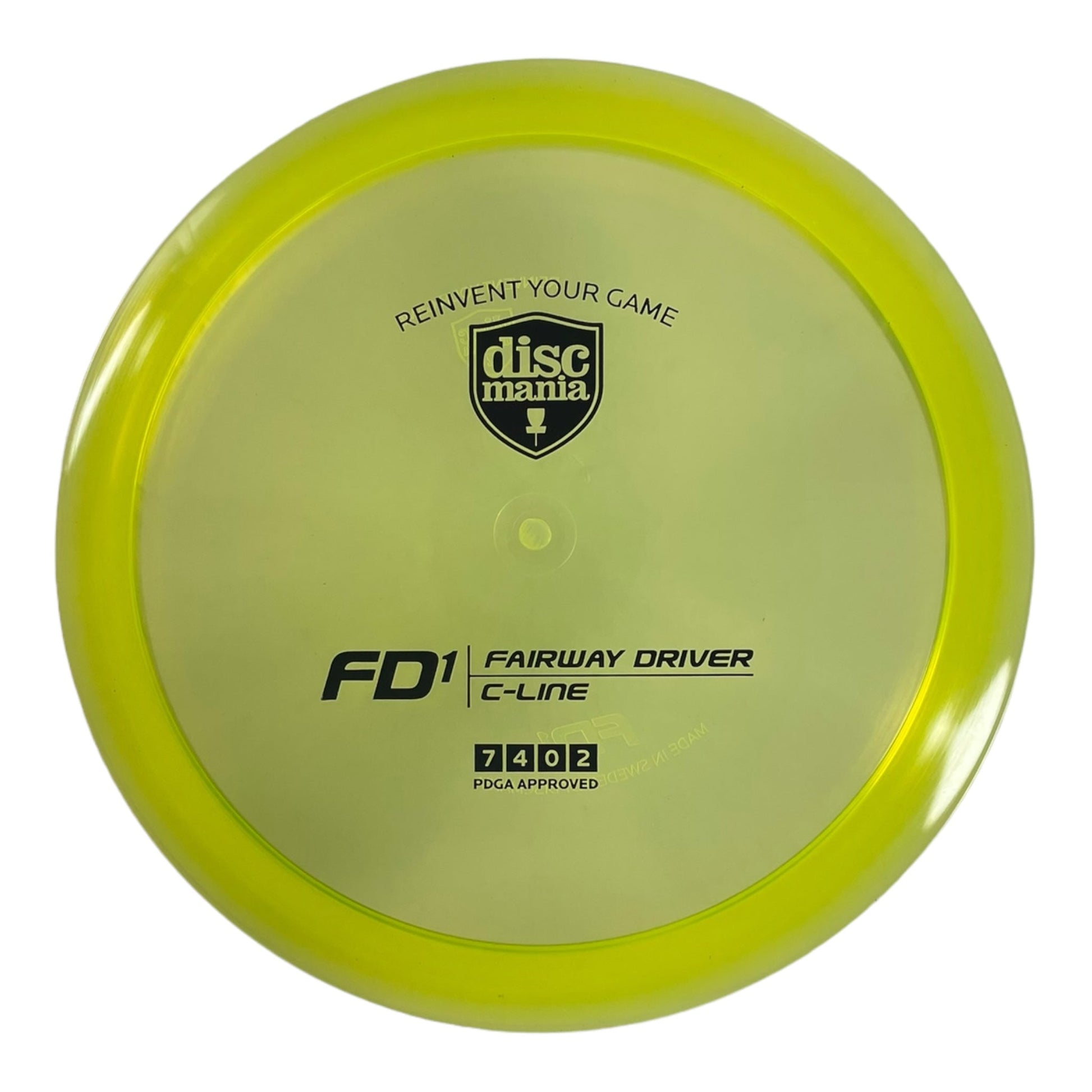 Discmania FD1 | C - Line | Yellow/Purple 170g Disc Golf