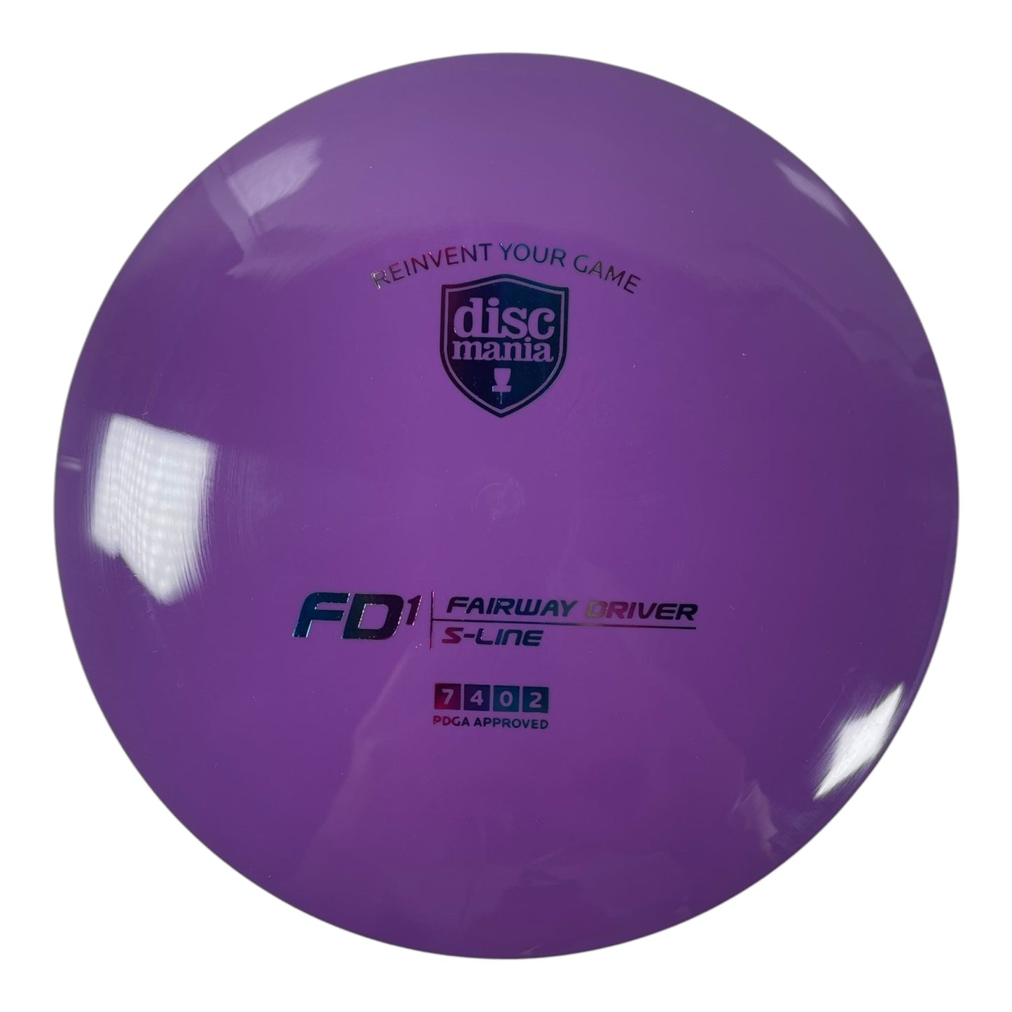 Discmania FD1 | S - Line | Purple/Multi 169g Disc Golf