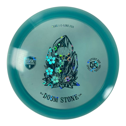 Discmania FD3 | Flex 1 C - LINE | Blue/Flower 173g (Doom Stone) Disc Golf