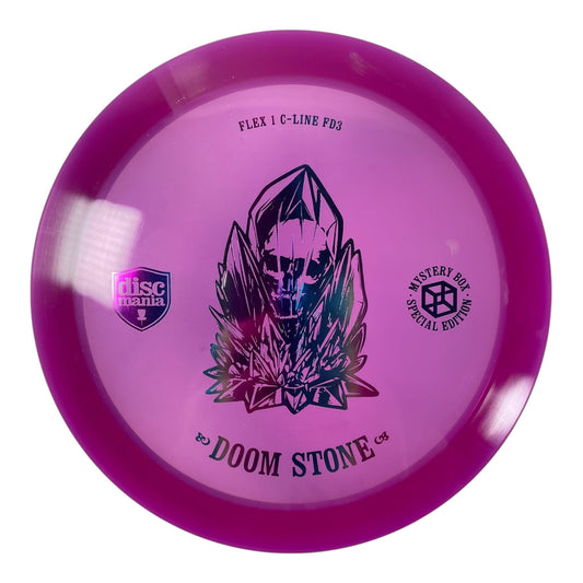 Discmania FD3 | Flex 1 C - LINE | Purple/Multi 173g (Doom Stone) Disc Golf