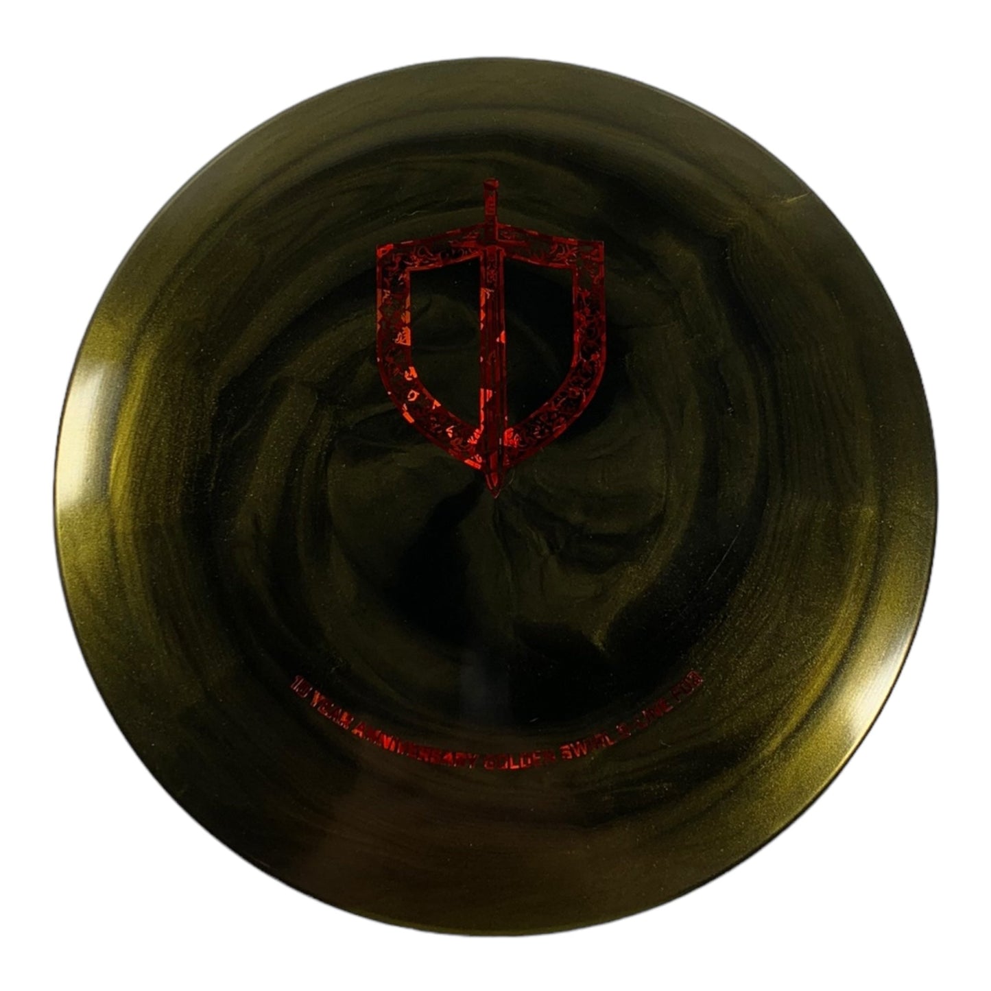 Discmania FD3 | Golden Swirl S - Line | Gold/Red 173g (10 Year Anniversary) Disc Golf