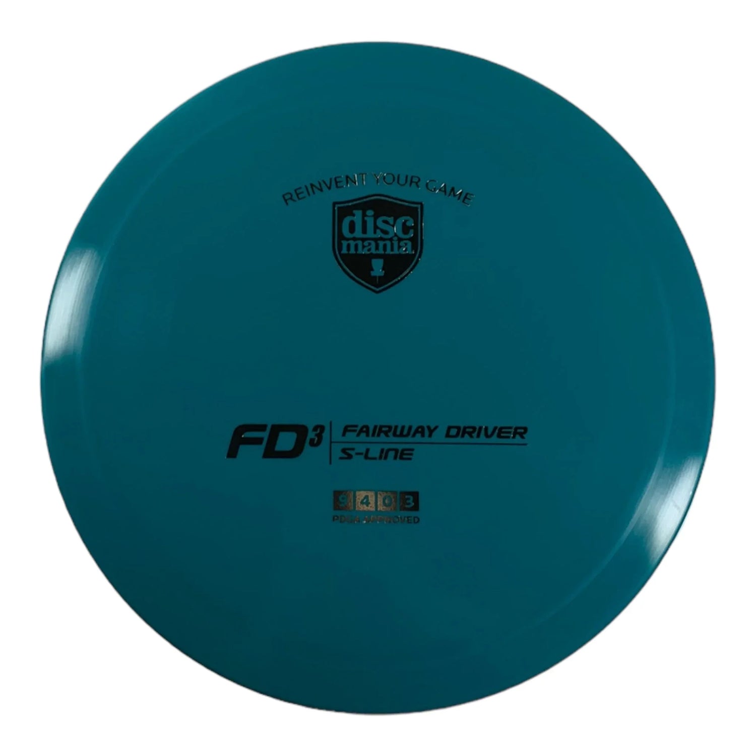 Discmania FD3 | S - Line | Green/Gold 171g Disc Golf